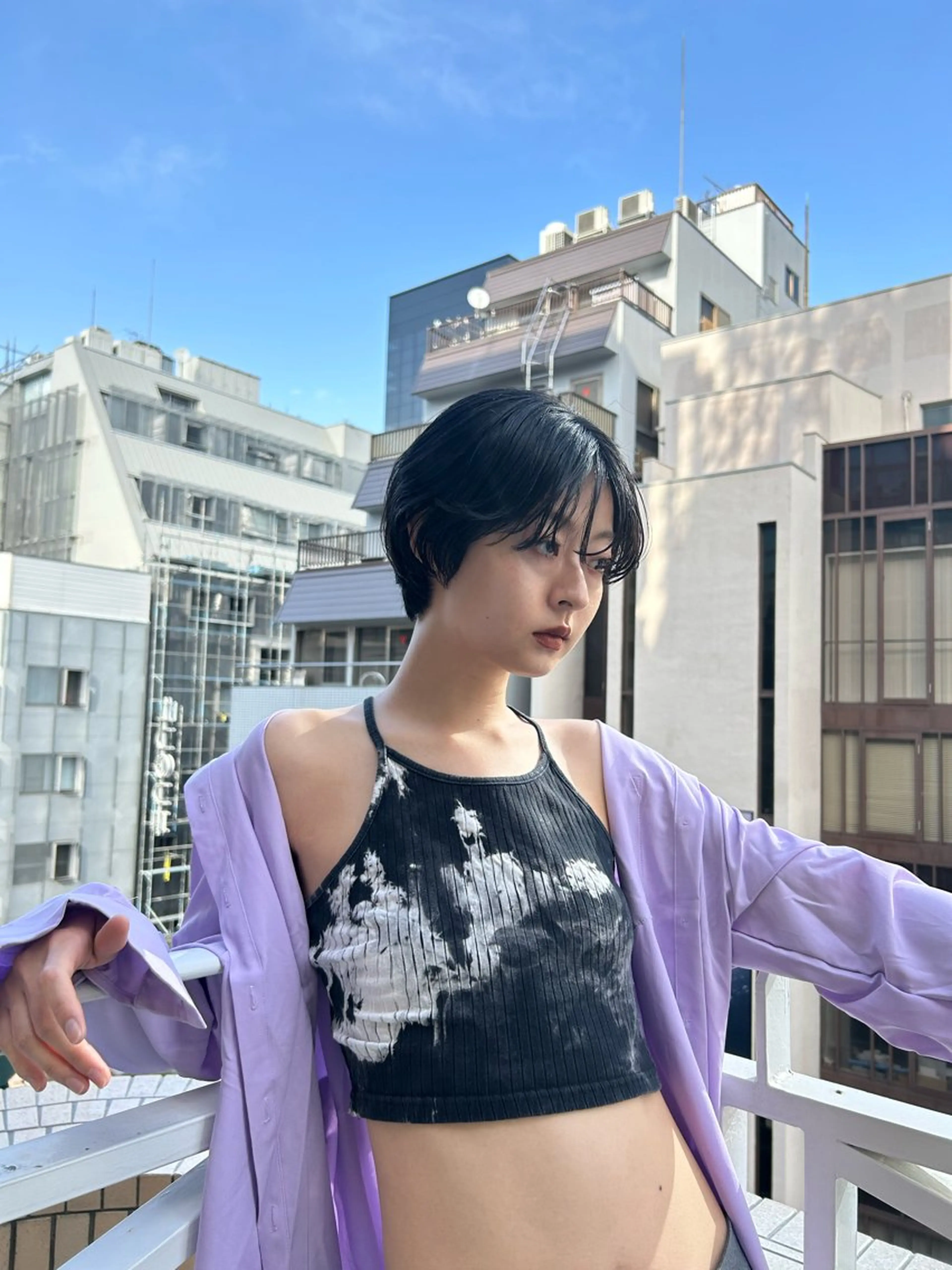 ショート カット トリートメント ショート/ボブ/ 心斎橋/宮脇美奈のヘアスタイル