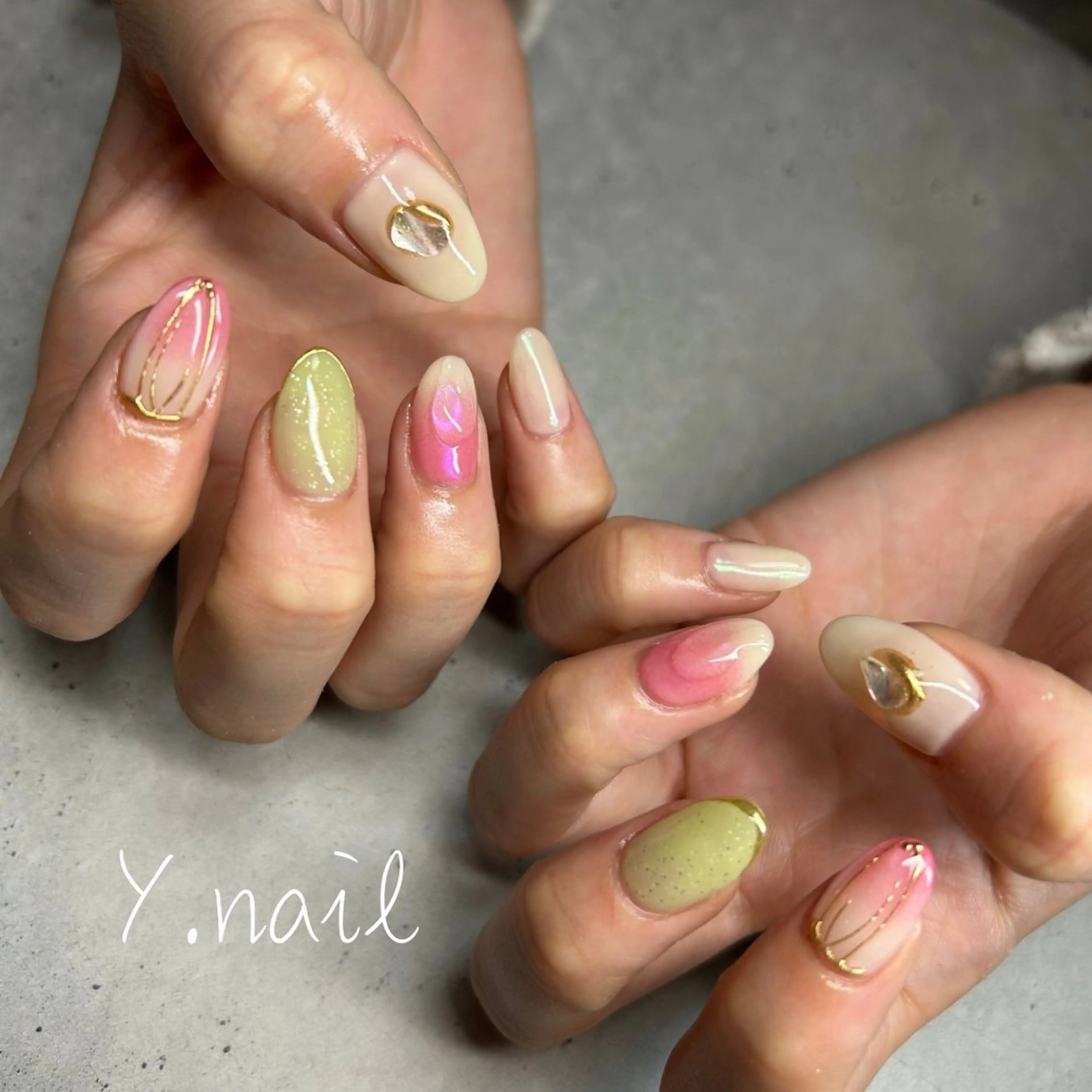 ネイル ハンドネイル Y. nailのネイルデザイン
