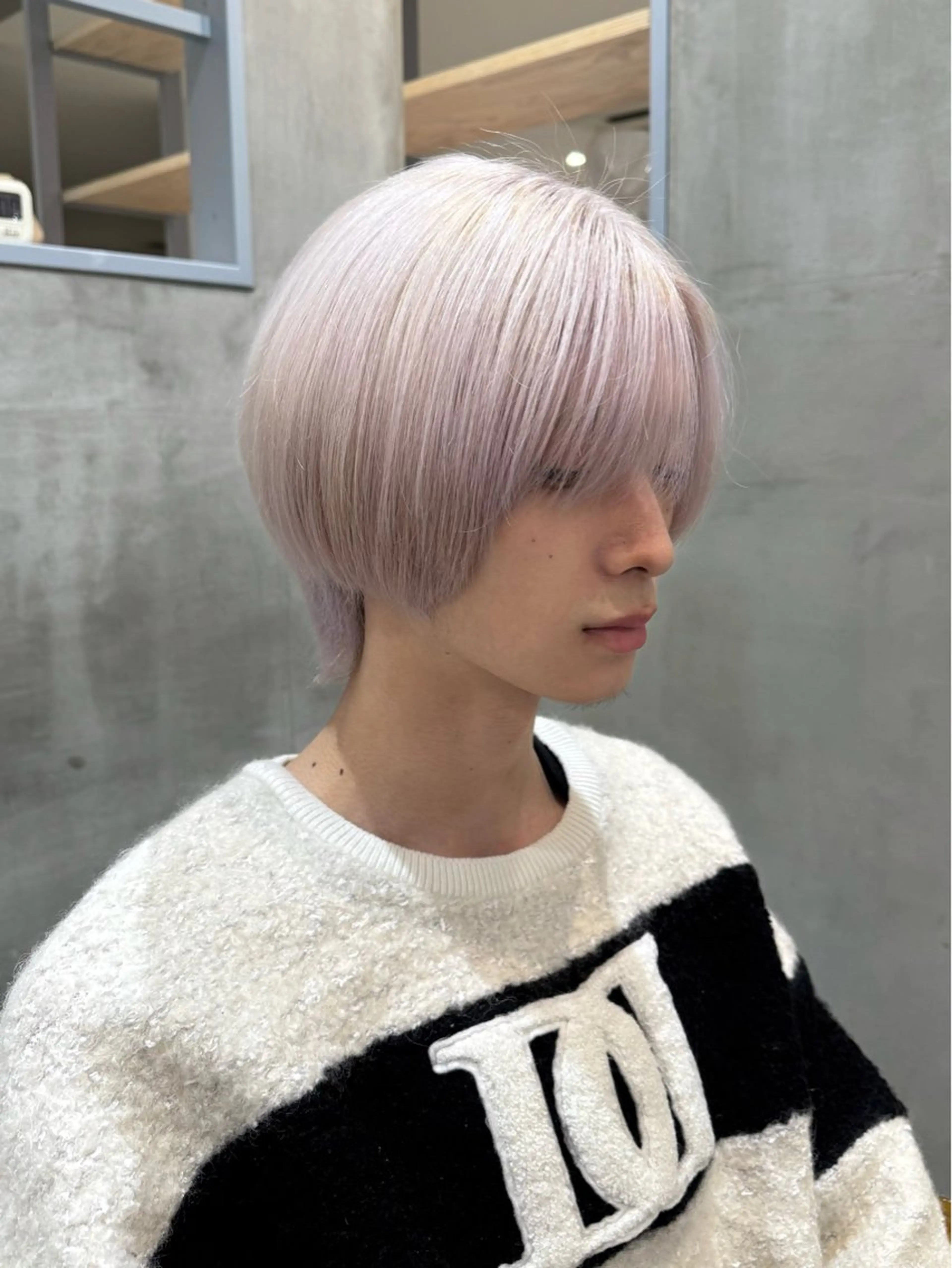 カラー メンズ ヘアカラー hono🐬カラー 特化/ハイトーンのヘアスタイル