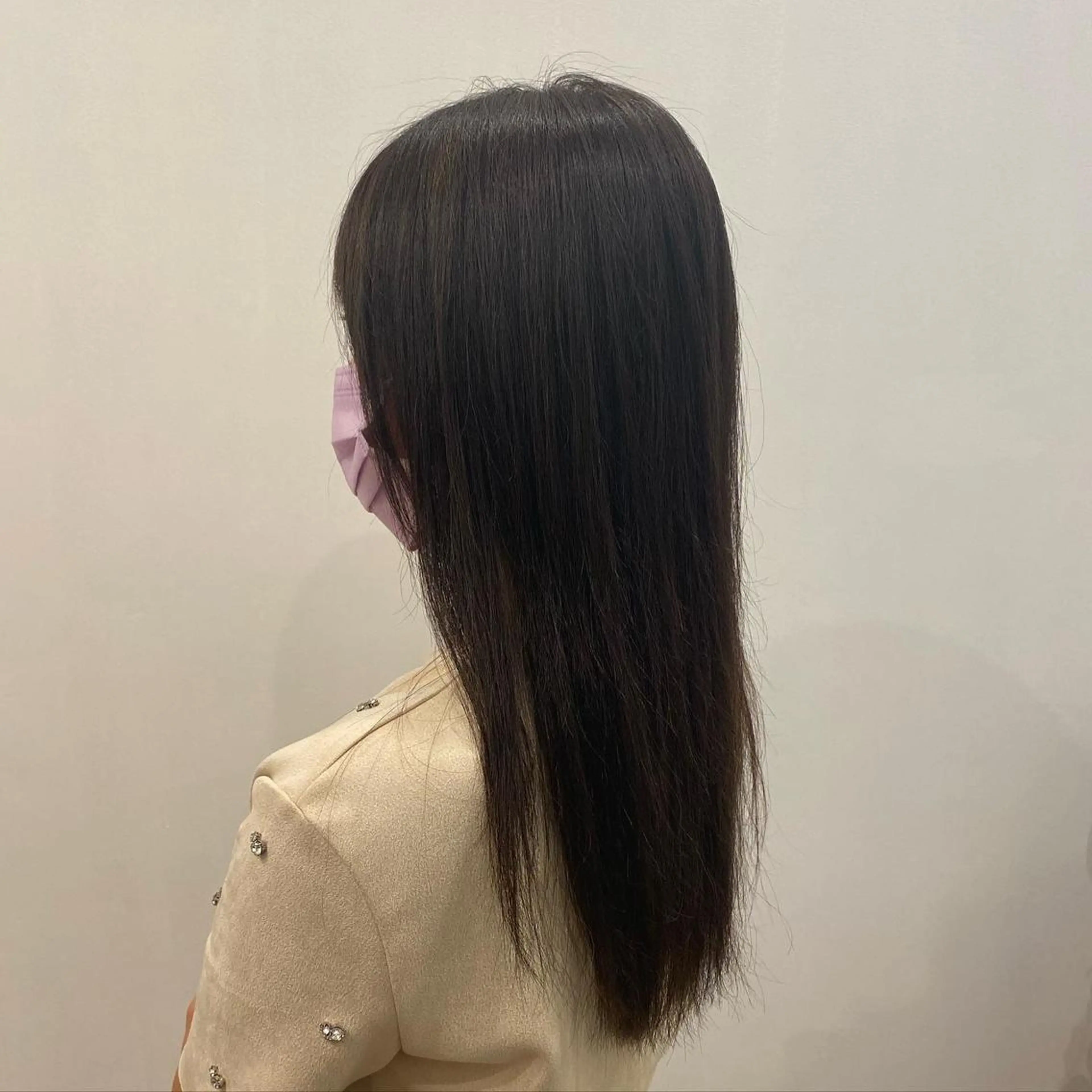 セミロング カラー ブラウンカラー ナチュラルブラウン 🥣ブリーチ・カラー 平城秀馬/原宿のヘアスタイル