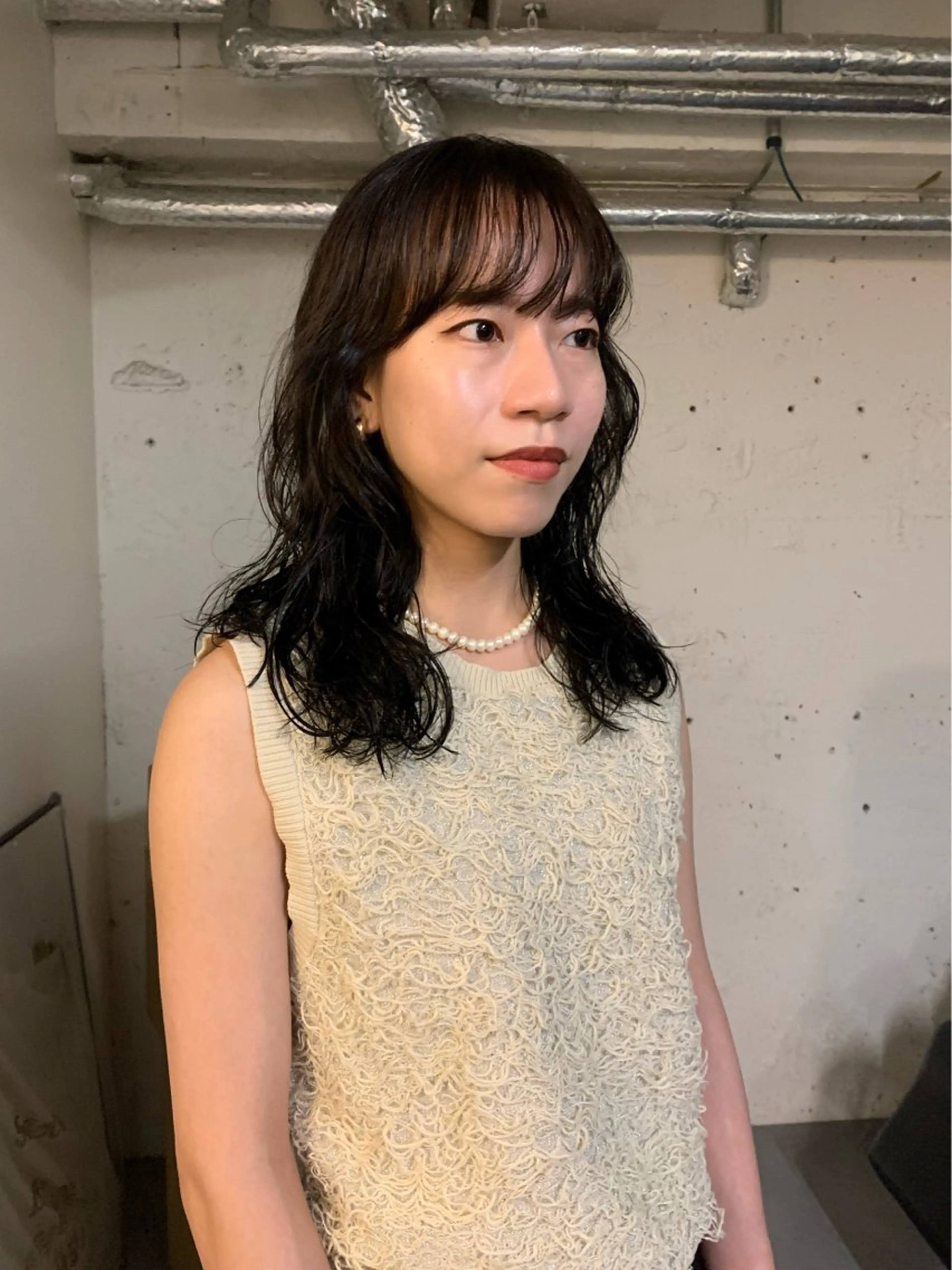 ロング カラー ハッシュカット/ MAYAのヘアスタイル