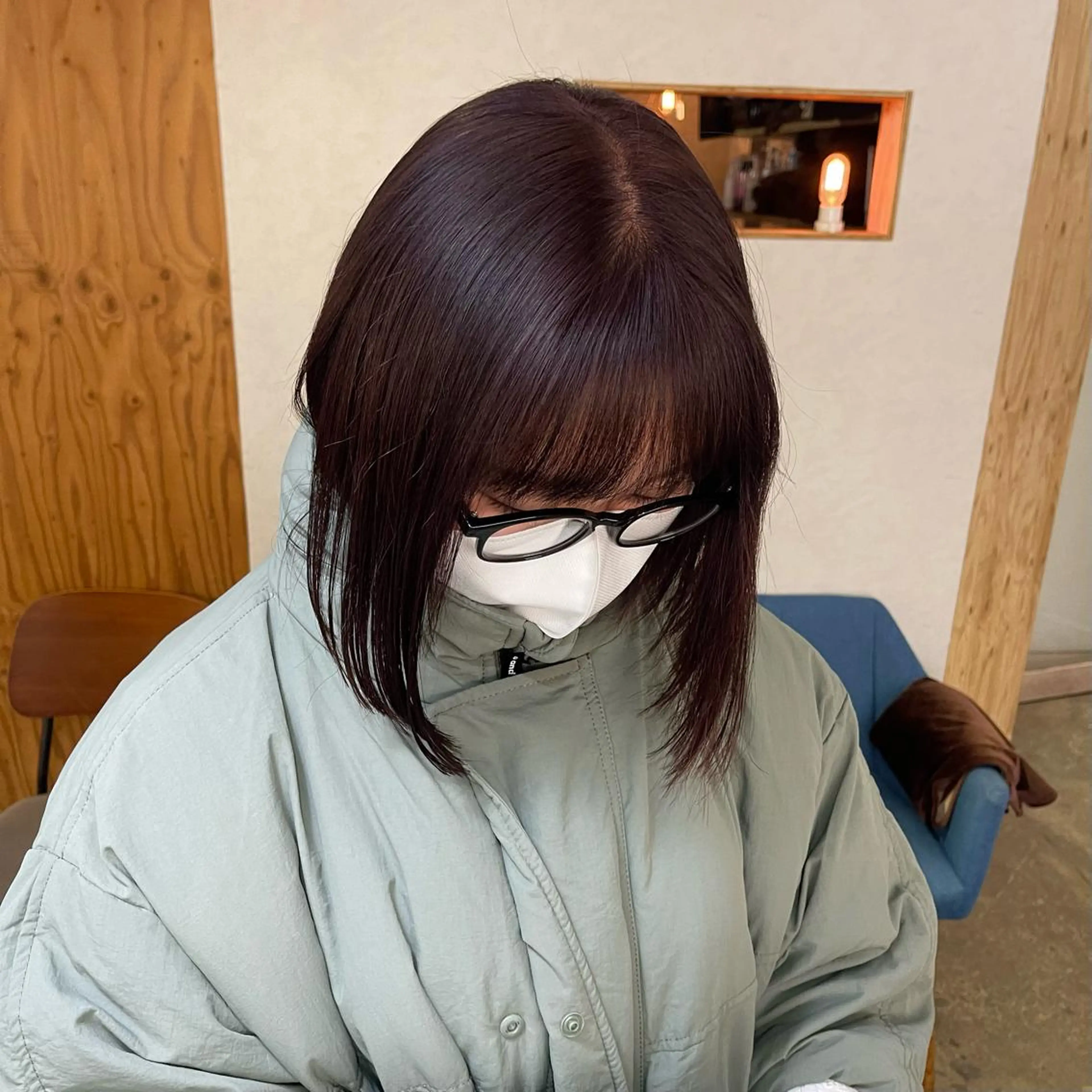 ミディアム ヘアカラー トリートメント ナカヤマナナエ ♡のヘアスタイル