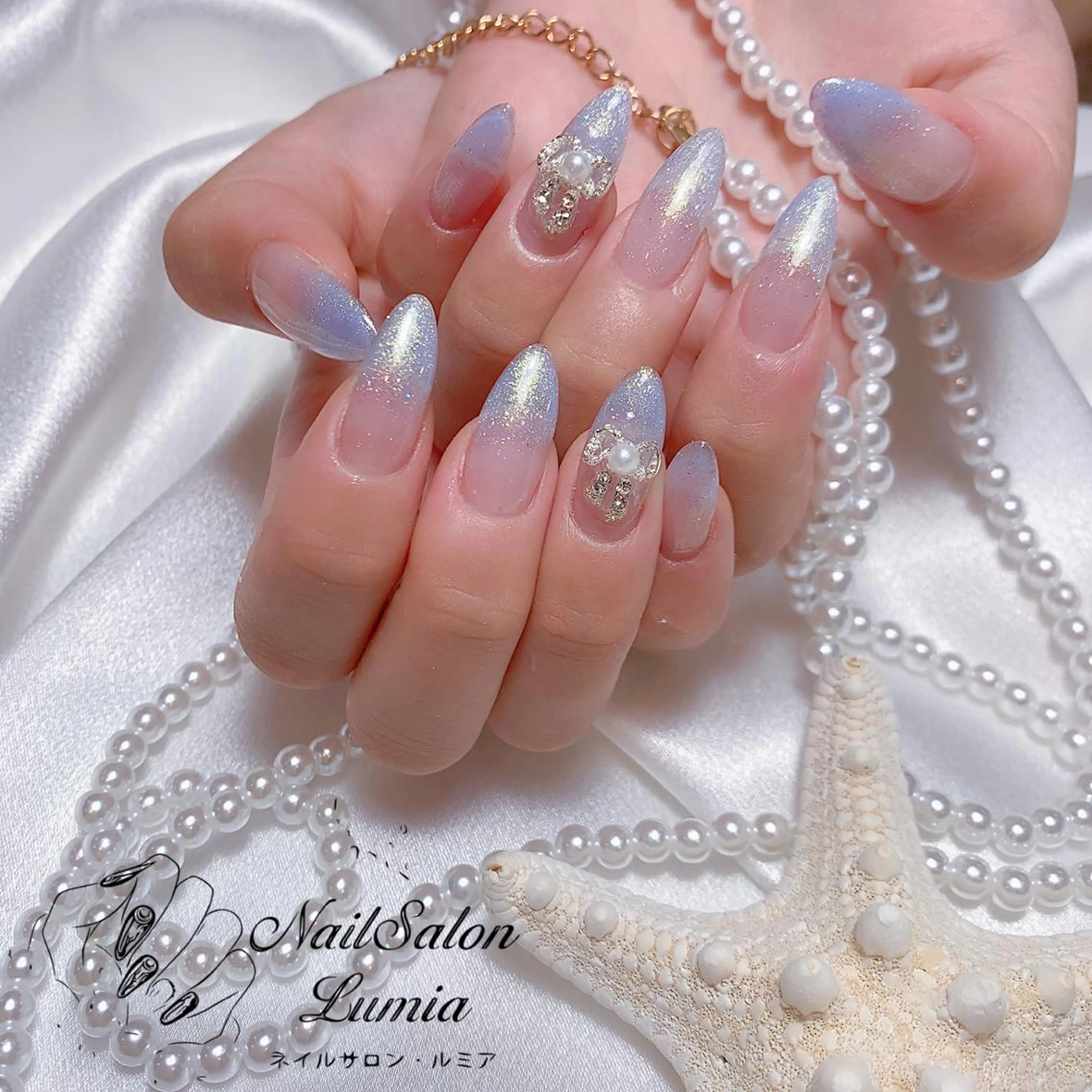 ネイル ハンドネイル ネイルサロン ルミア Lumia 店長のネイルデザイン