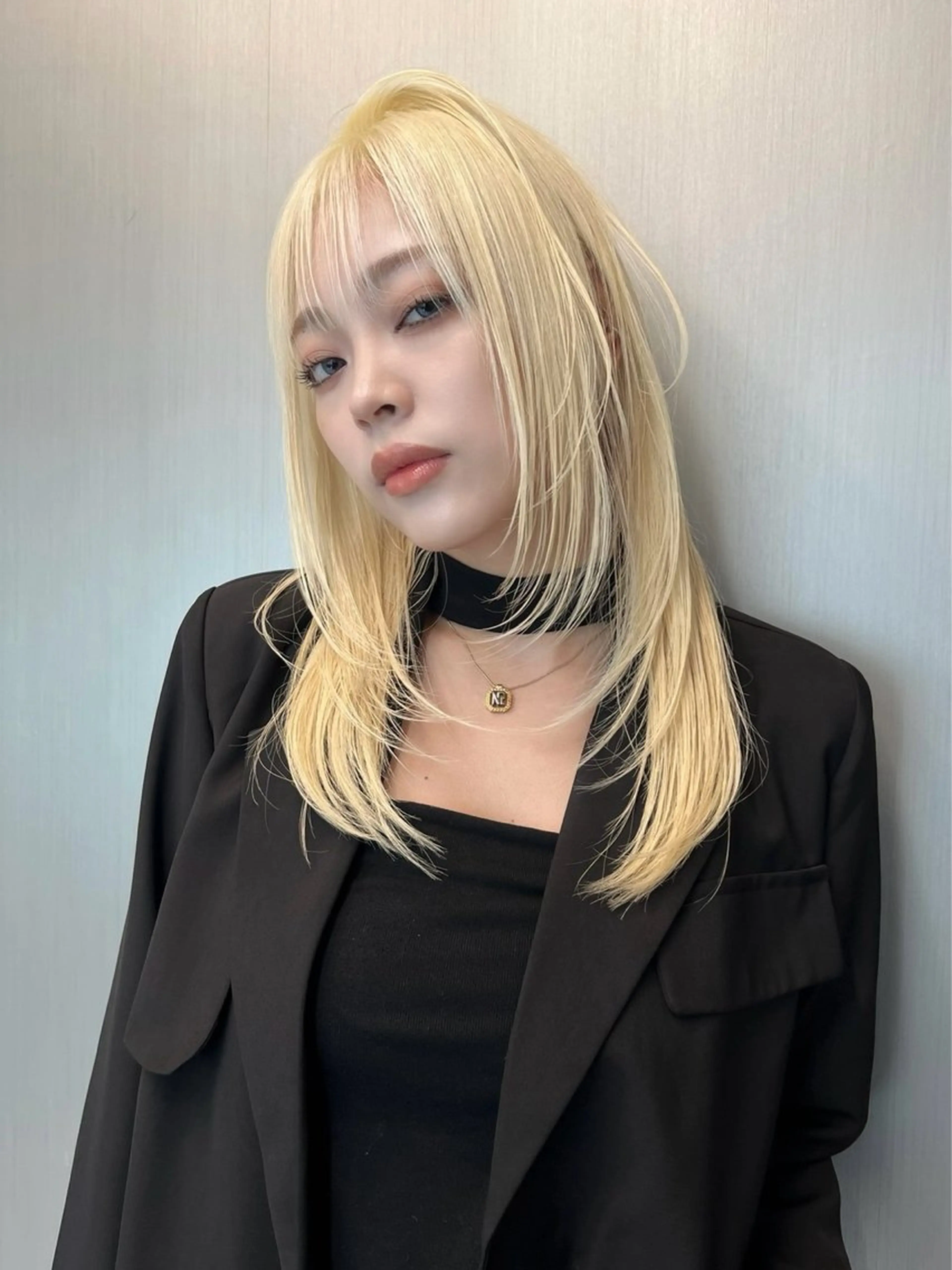 ミディアム カット ヘアカラー みつゆ 表参道/原宿のヘアスタイル