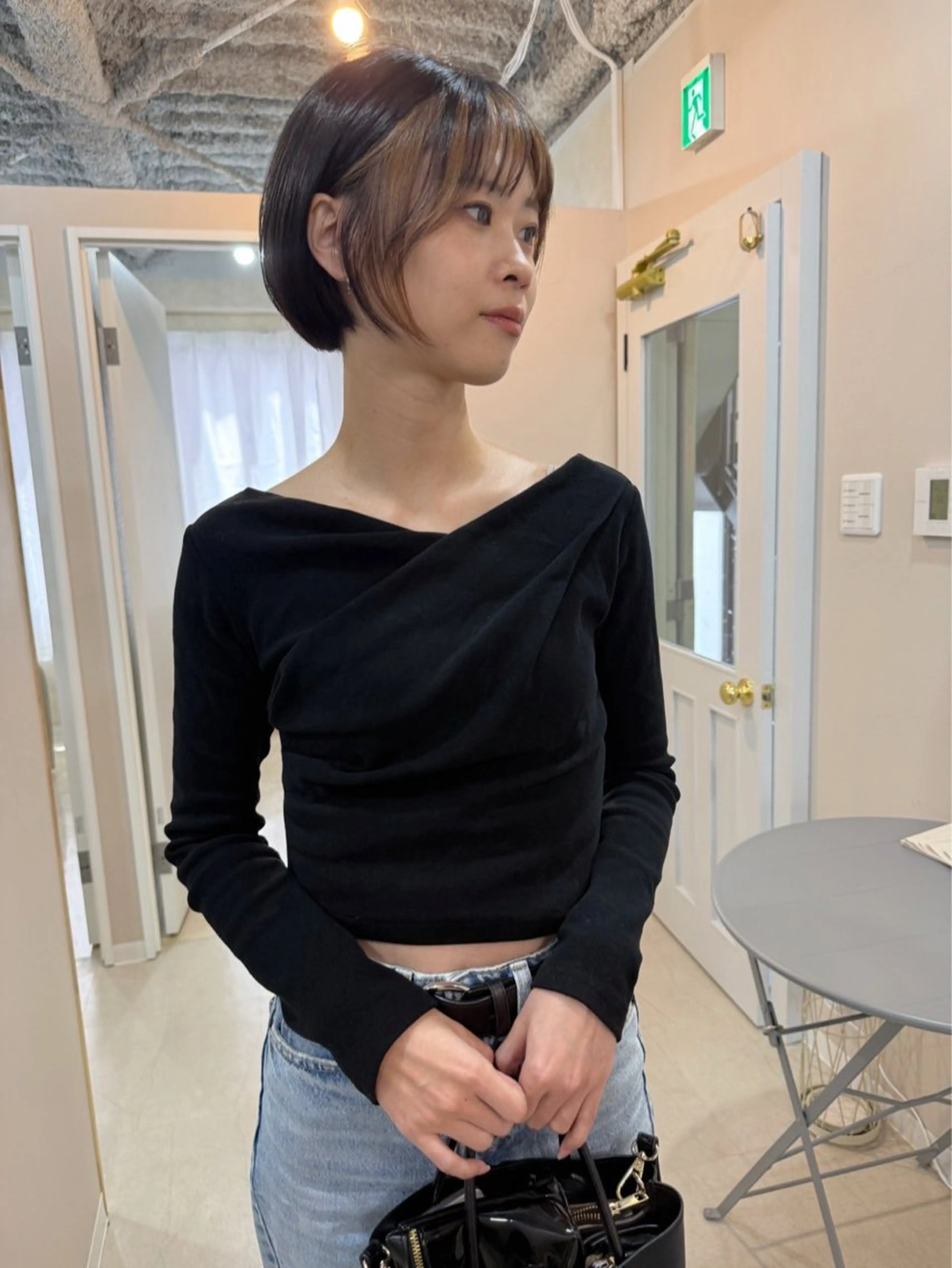 ショート カラー 🌬️attrait 髪質改善/個室サロンのヘアスタイル