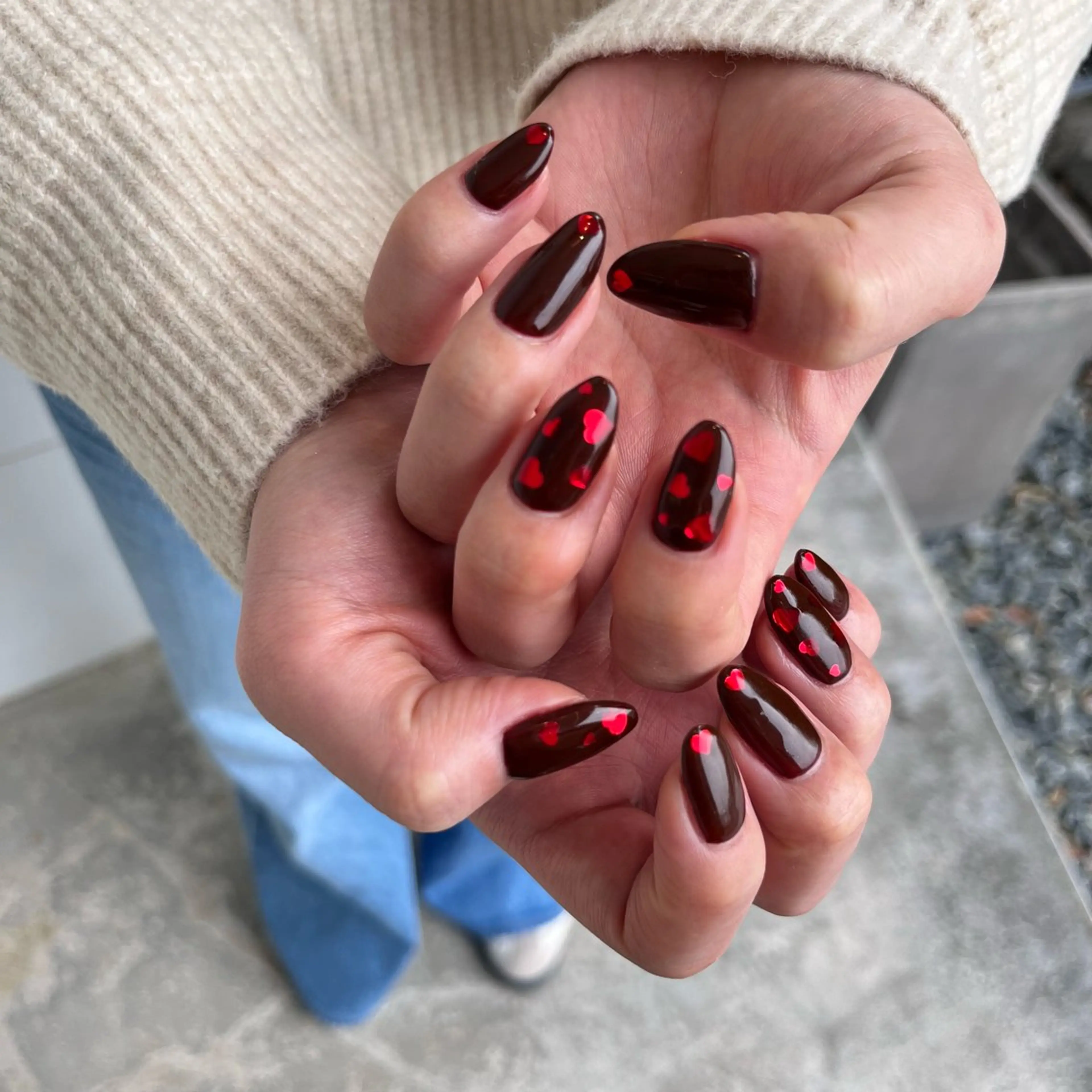 ネイル 井上 杏奈のネイルデザイン