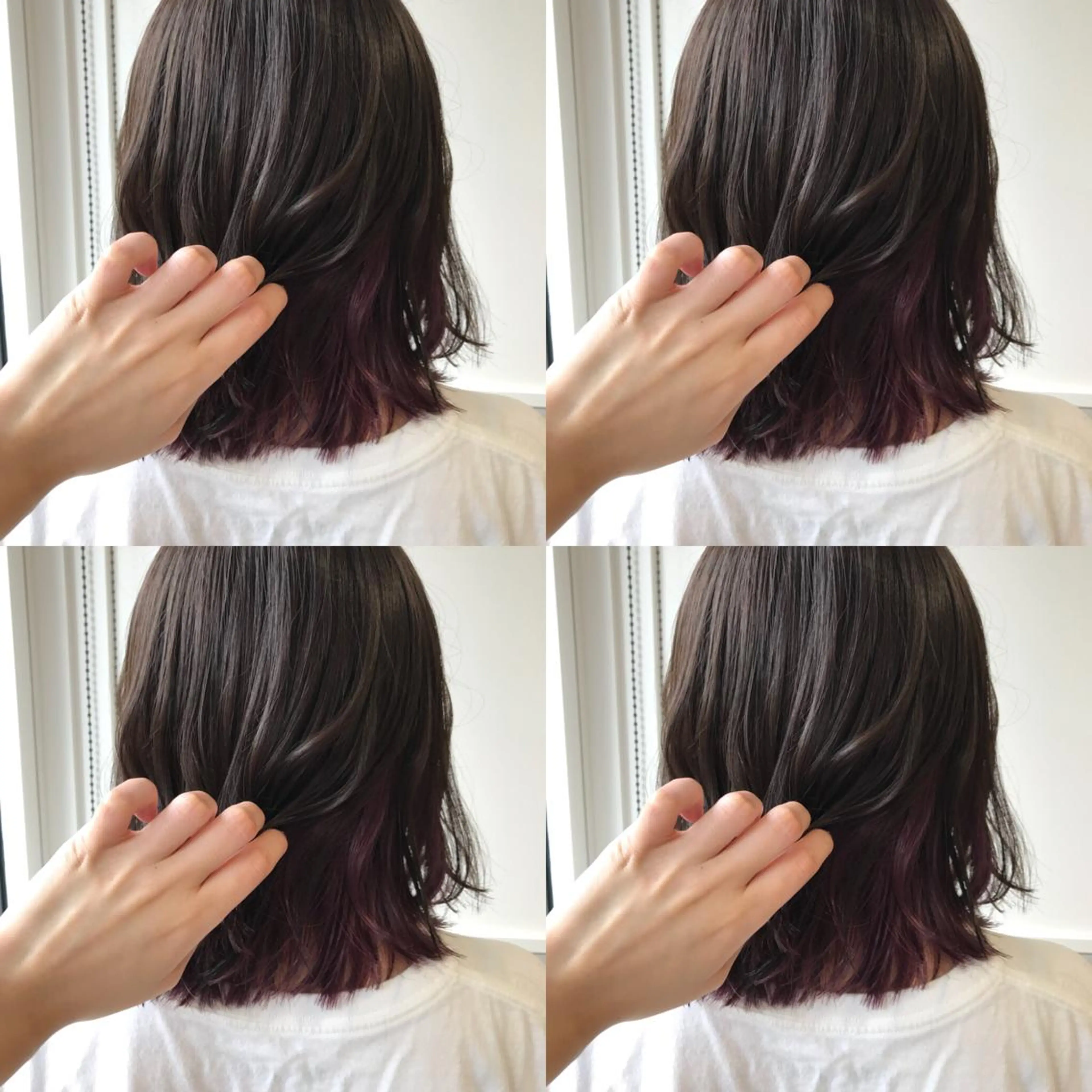 ミディアム カラー SALOWIN所属・小栗 麻衣のヘアスタイル