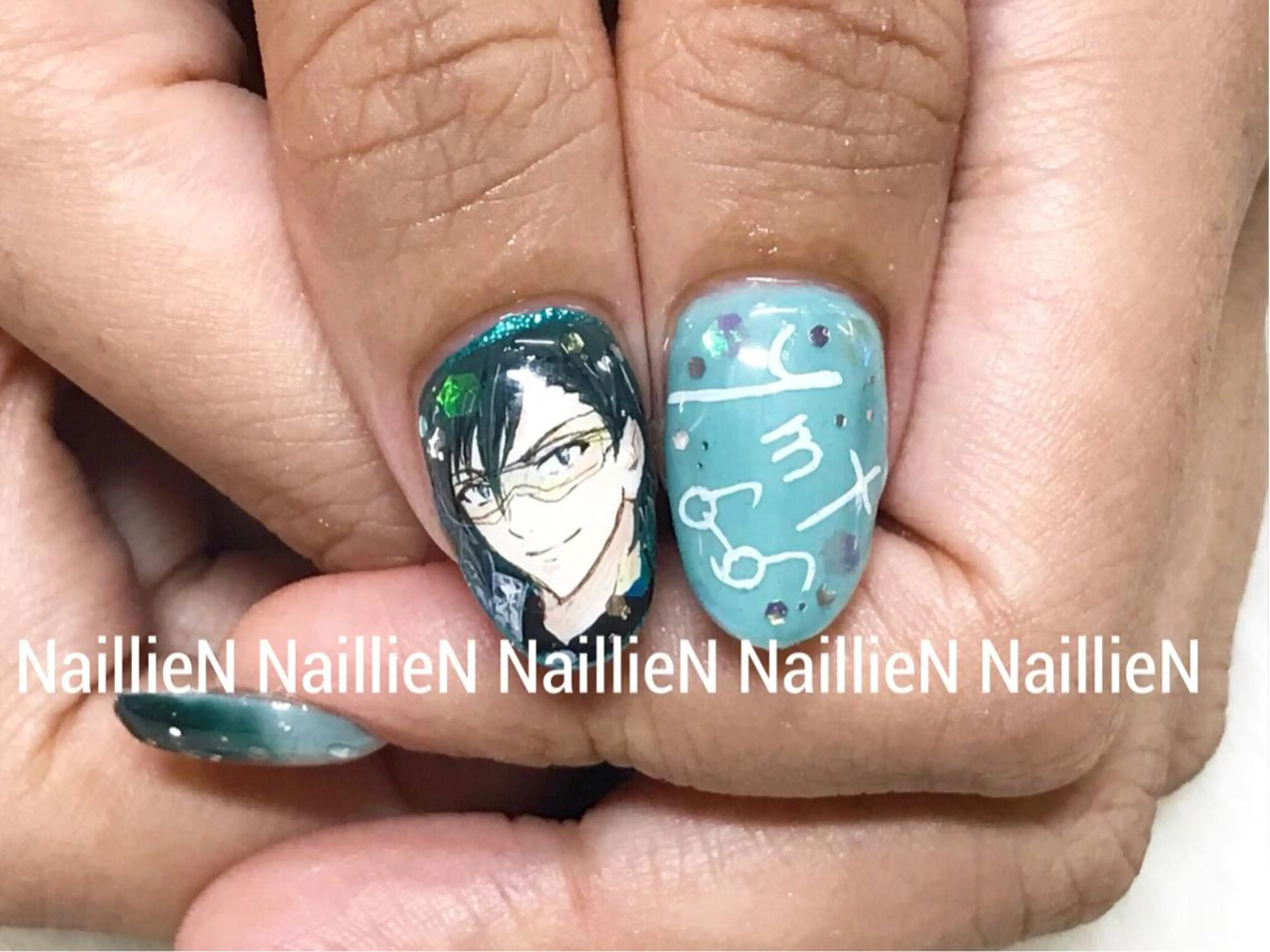 ネイル 持ち込み ハンドネイル Nail lieNのネイルデザイン