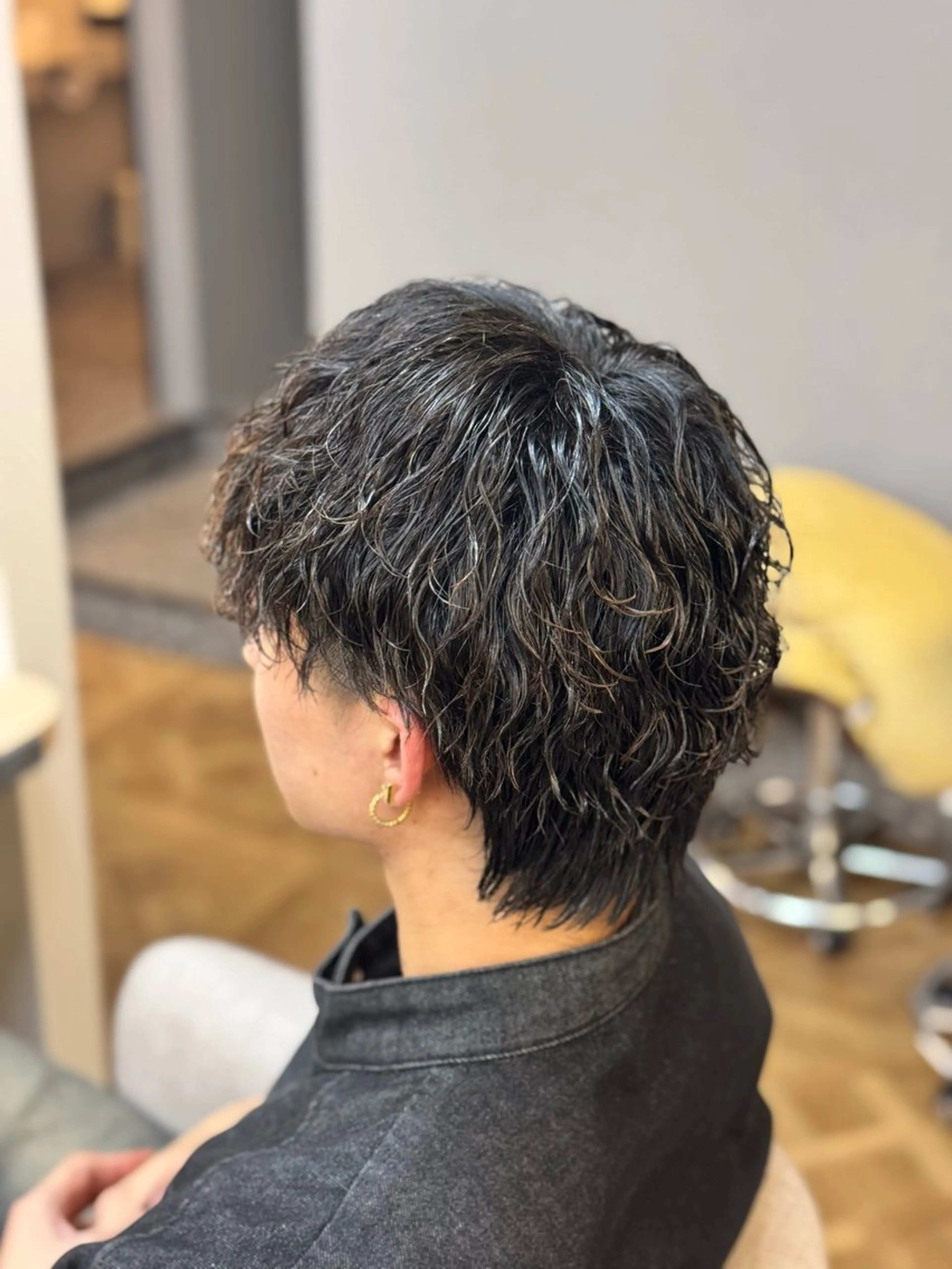 【メンズ限定】【特殊パーマ（波巻き、ツイスパ可能）】メンズカット+パーマの写真