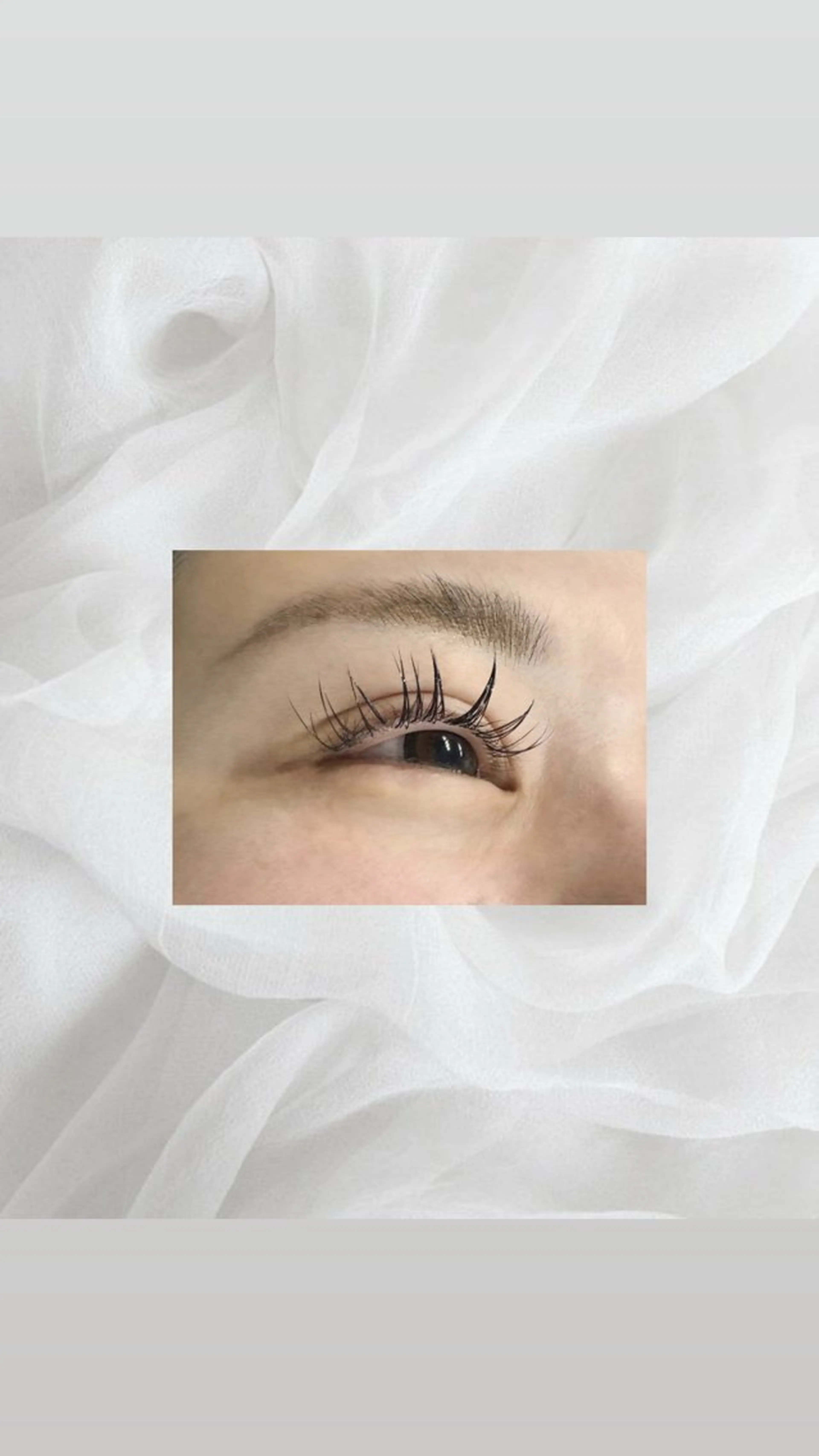 マツエク・マツパ 束感まつ毛 フラットラッシュ EYELA 北千住 厚木のマツエク・マツパデザイン