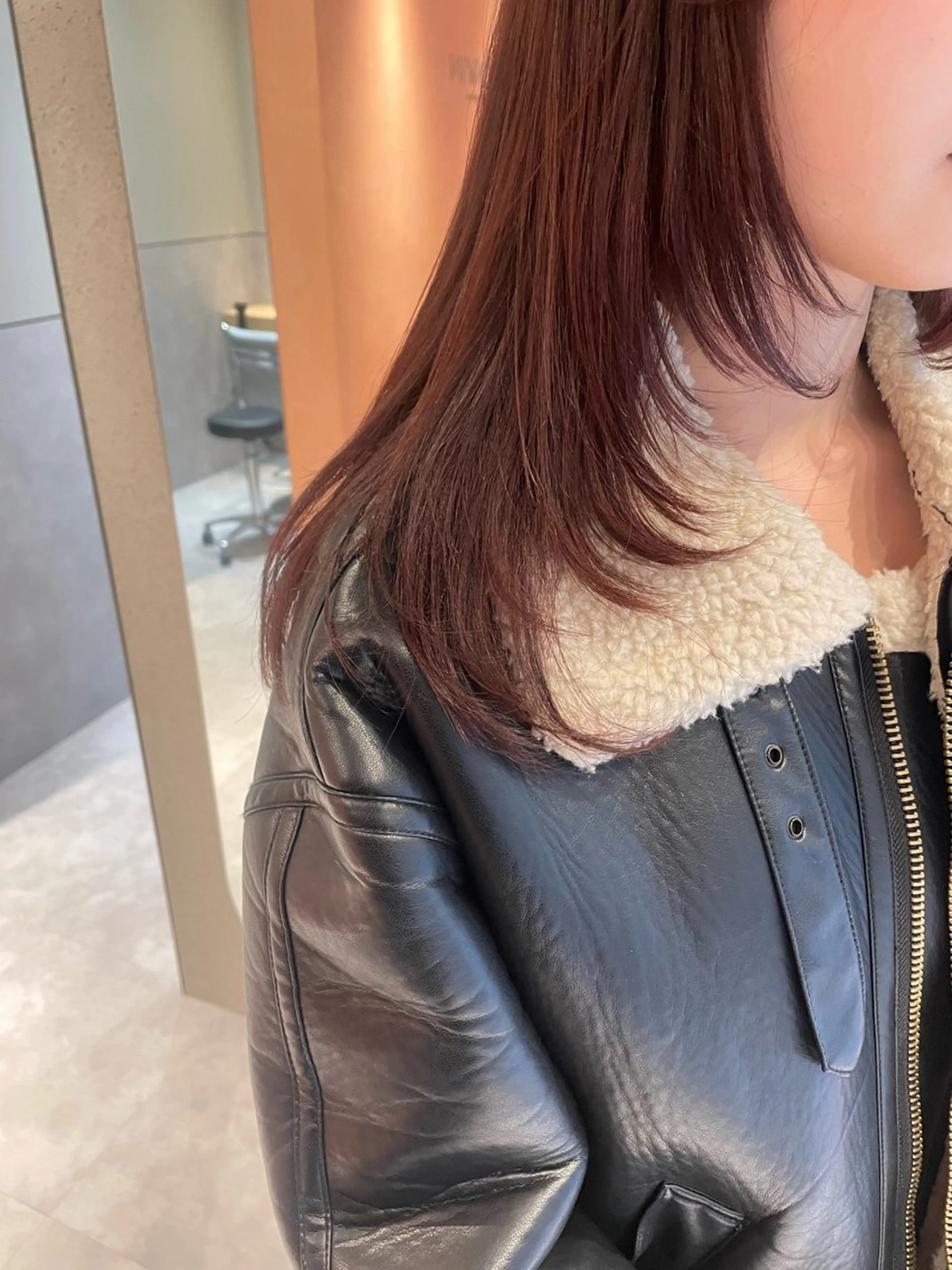 セミロング カット ヘアカラー SALOWIN 立川所属・MAYU /ナチュラルヘア🌷のヘアスタイル