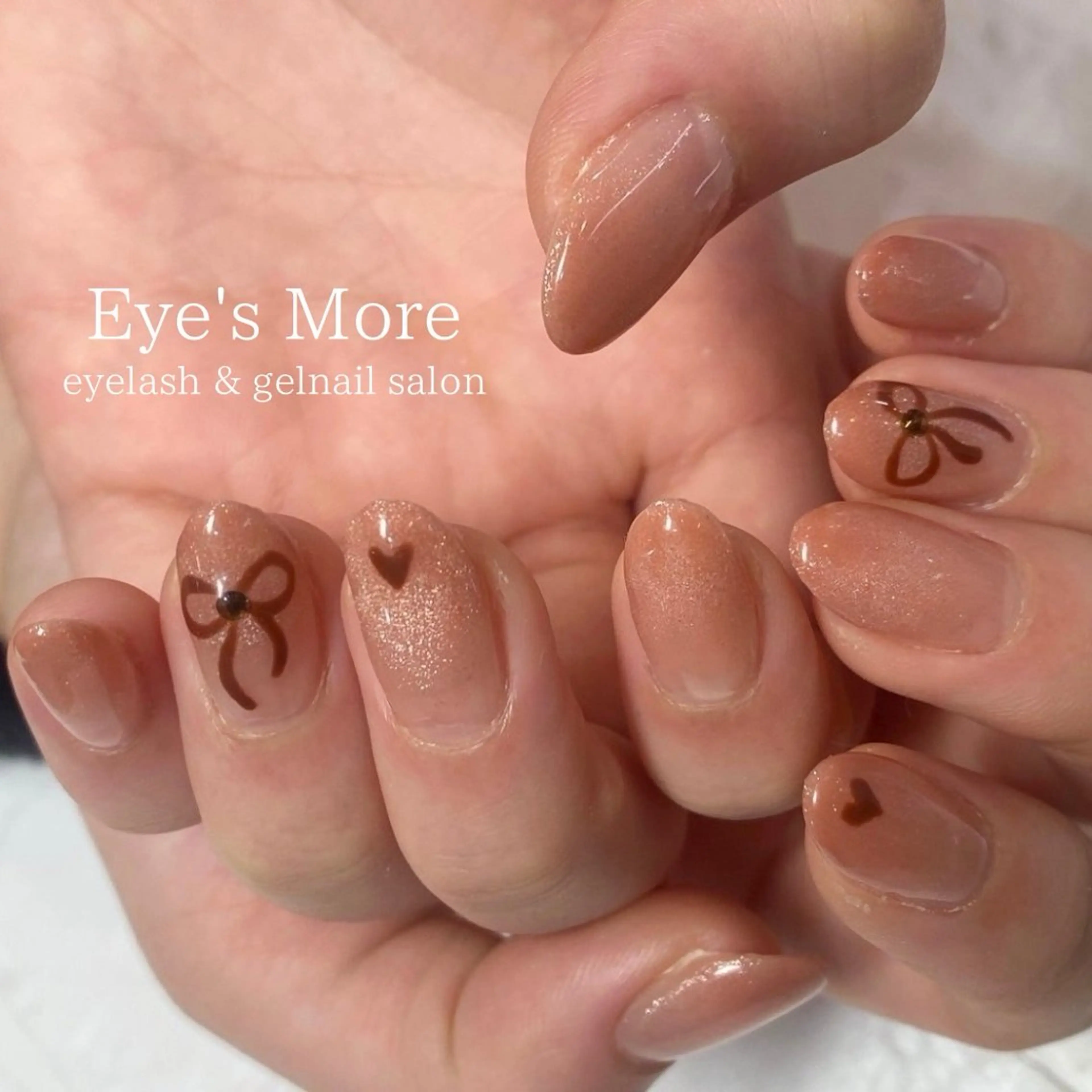 ネイル ラメ(グリッター) マグネットネイル ハンドネイル ハンドケア Mai Nailistのネイルデザイン