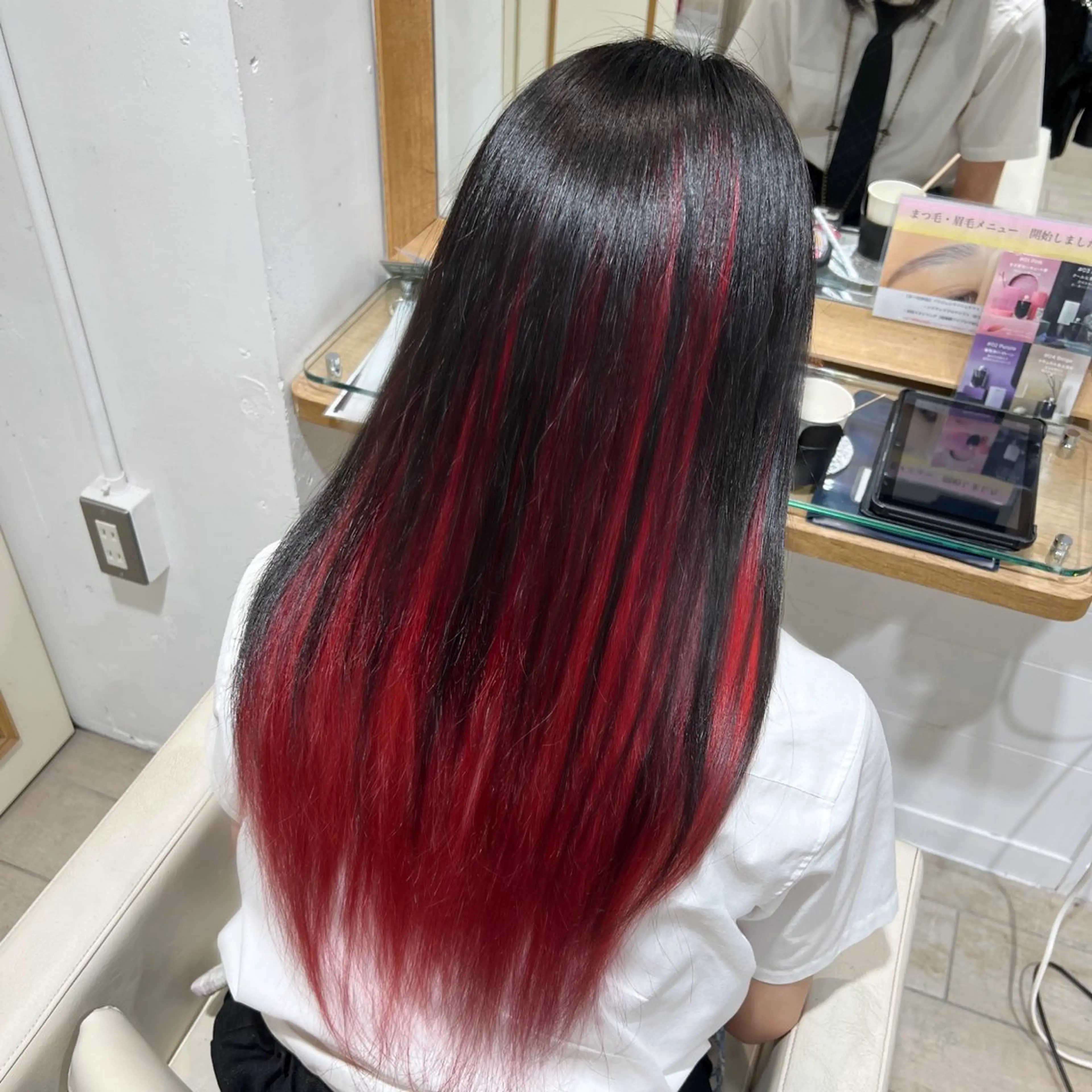 ロング カラー ヘアカラー カット/カラーモデル 募集 セイノチヒロのヘアスタイル