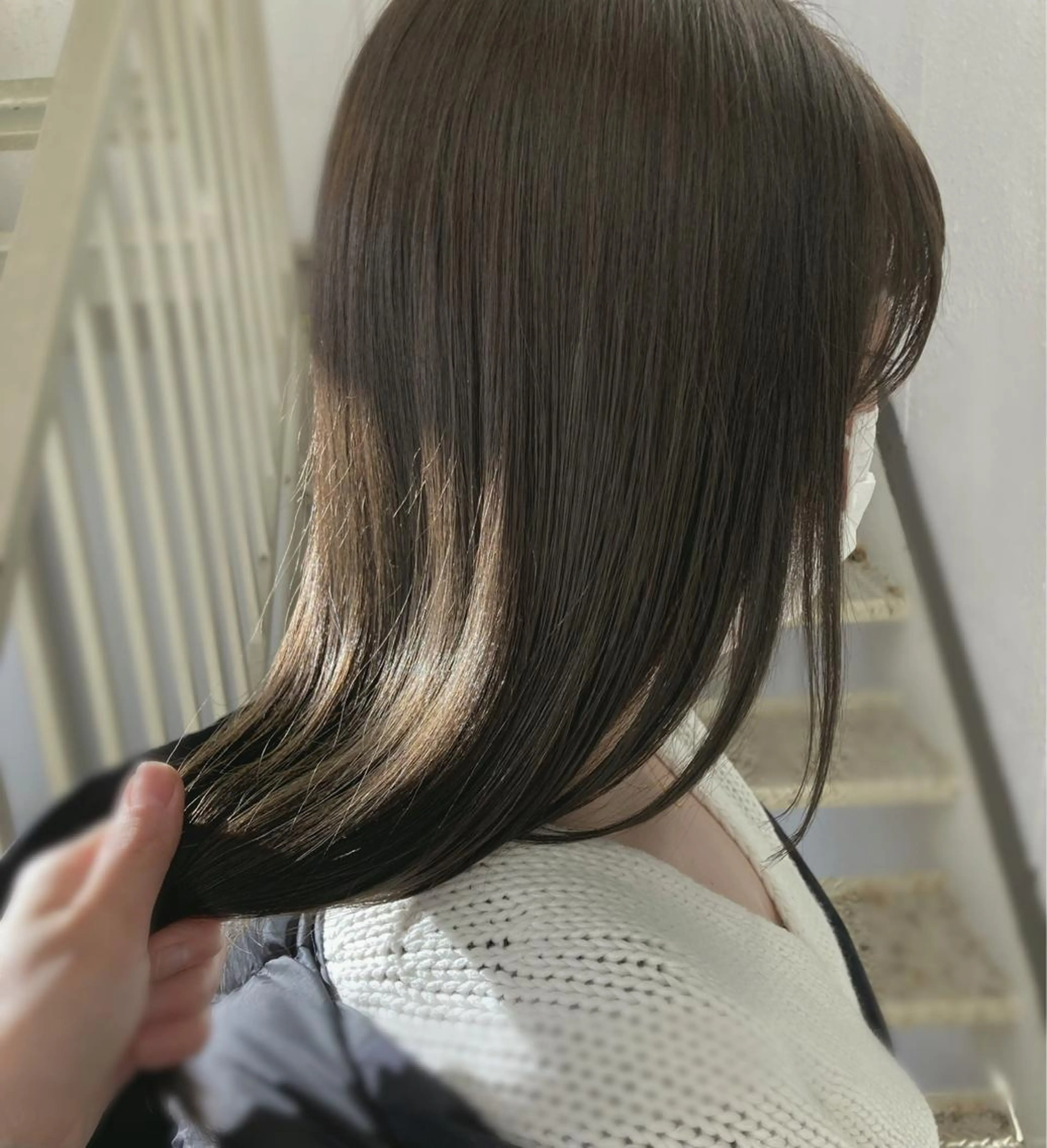 ロング roka ノゾミのヘアスタイル
