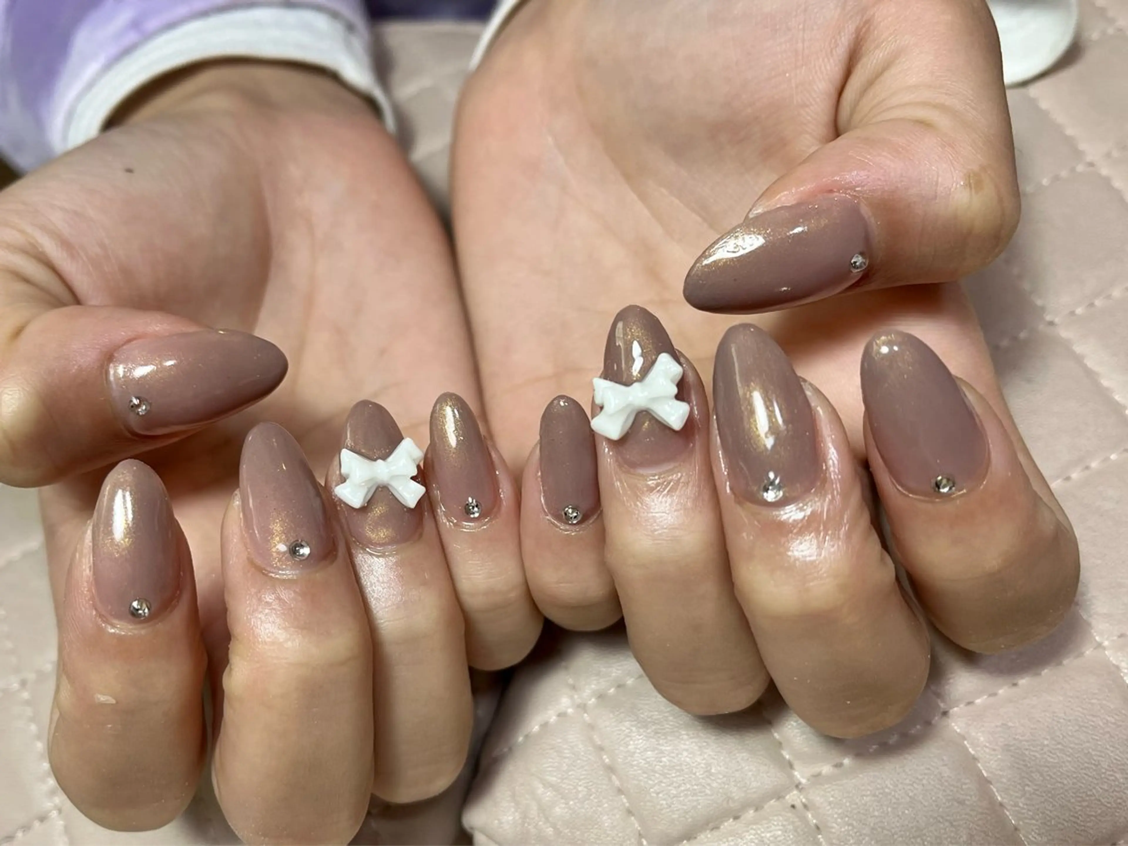 ネイル ハンドネイル goldgleams ちなのネイルデザイン