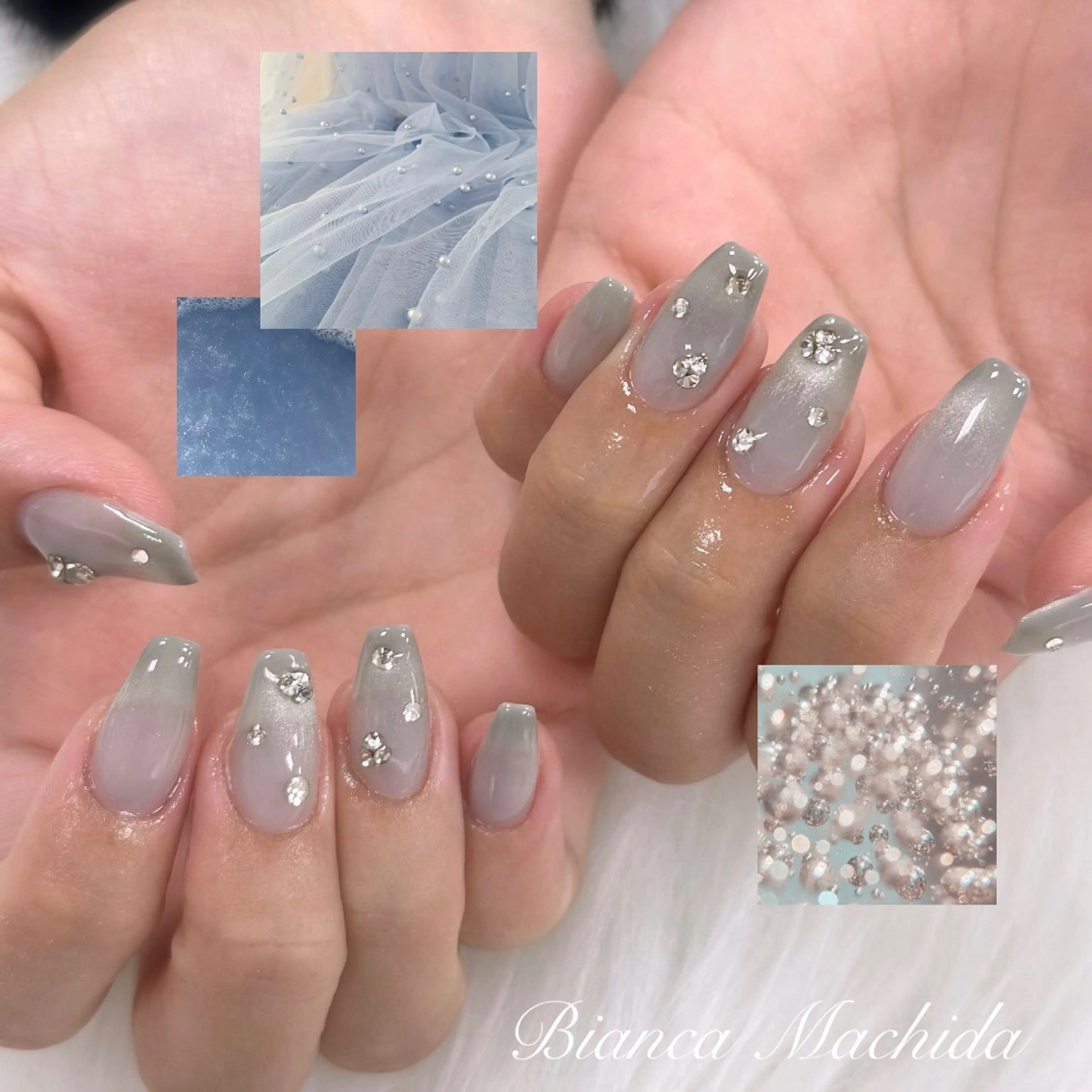 ネイル ハンドネイル Bianca👼🏻 OIKAWAのネイルデザイン