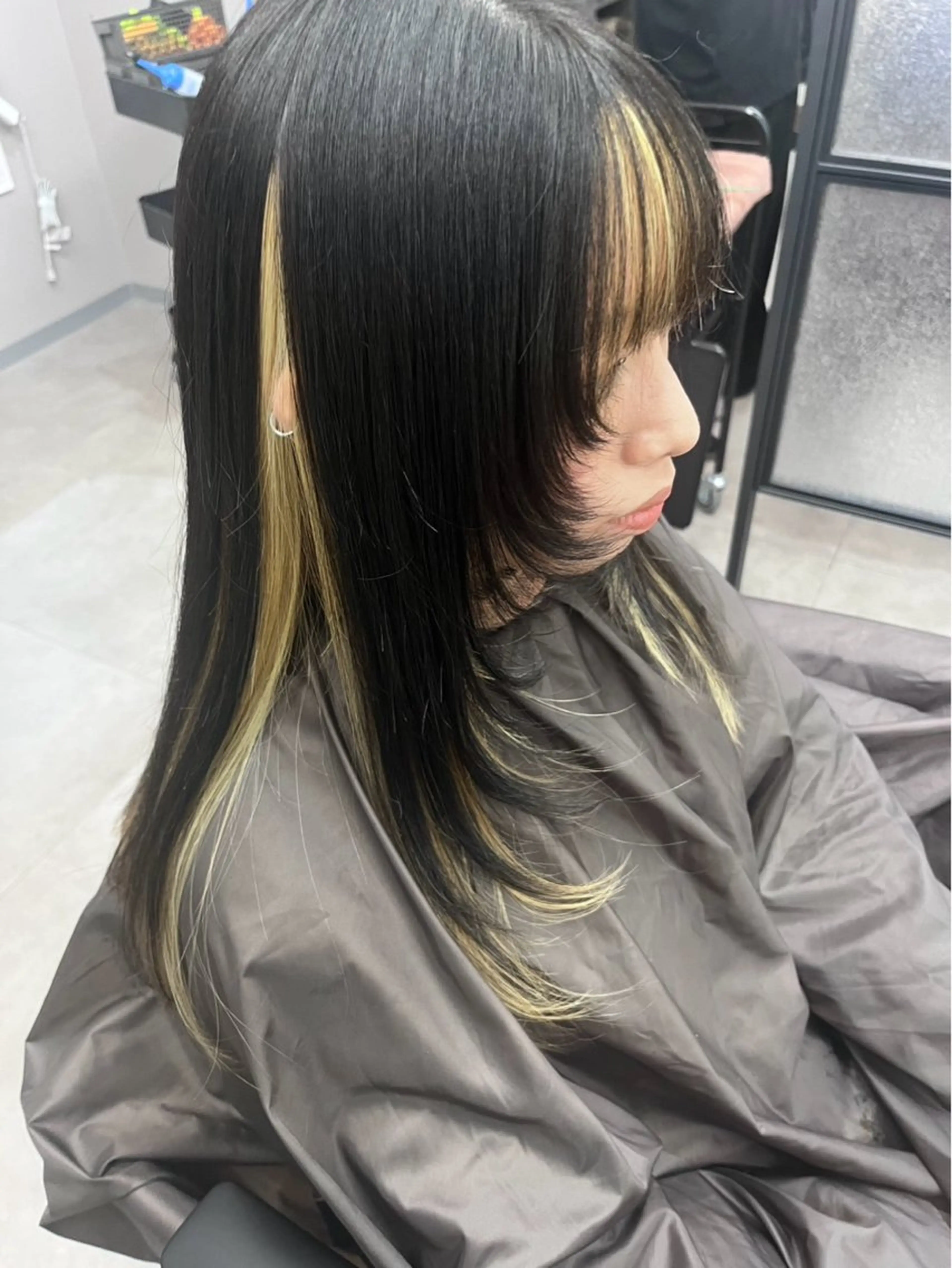 ロング 島田 光✨️のヘアスタイル