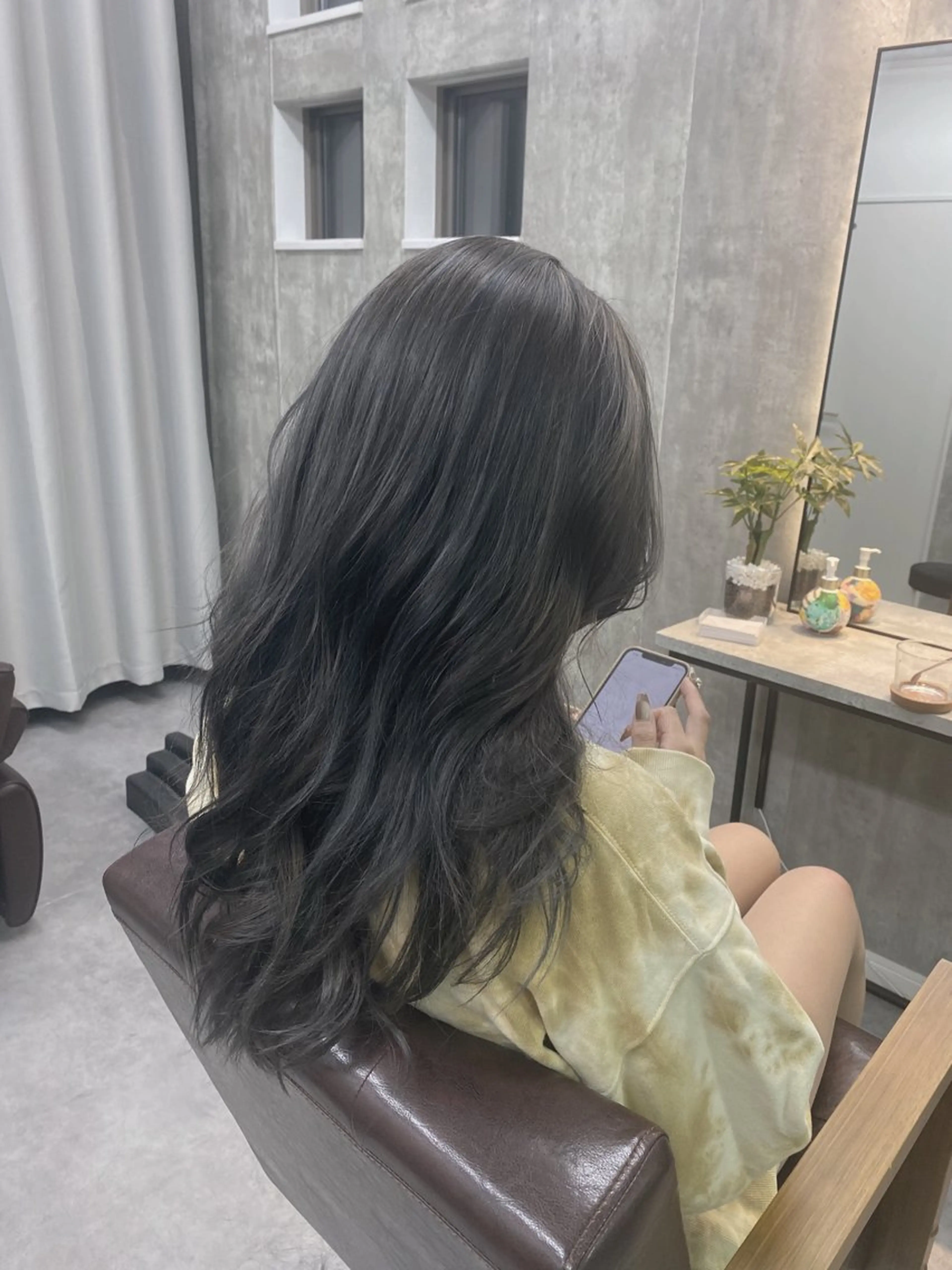 ロング 外国人風カラー ハイライト 1席のみの 美容室IKKIのヘアスタイル