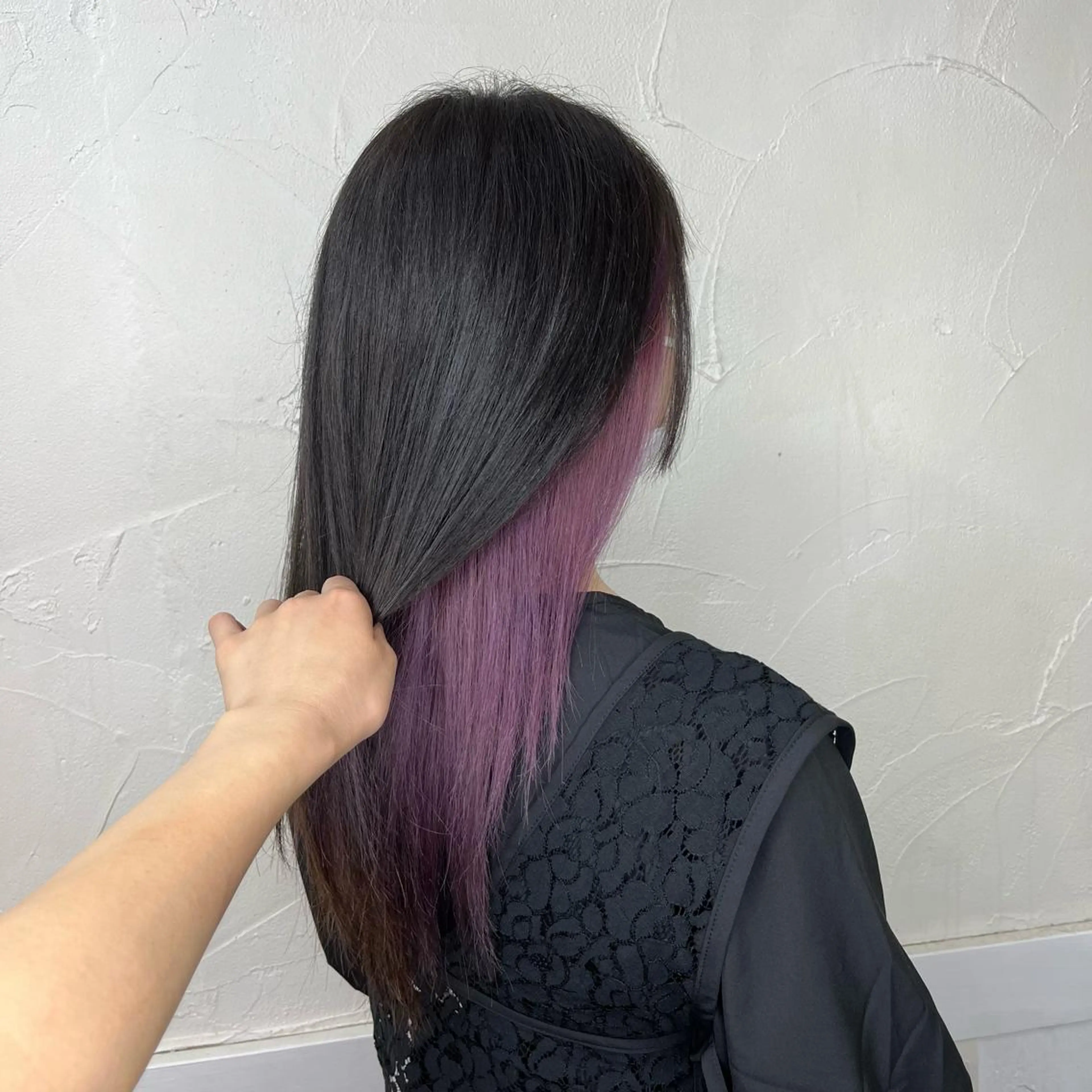 セミロング アンククロス池袋所属・アンククロス あいりのヘアスタイル