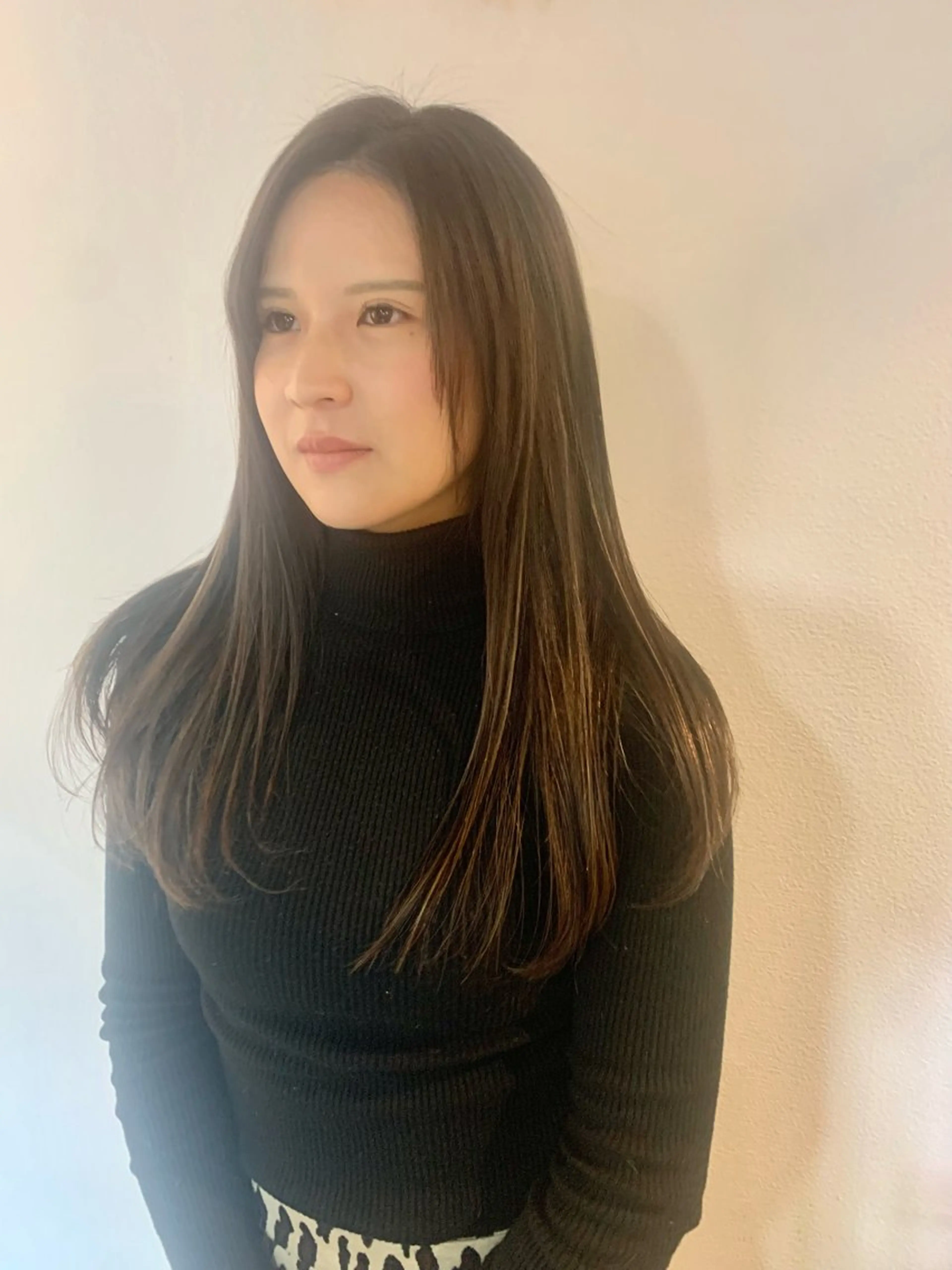 ロング ハイライト ⭐️似合わせ⭐️ ほかぞの　りかのヘアスタイル