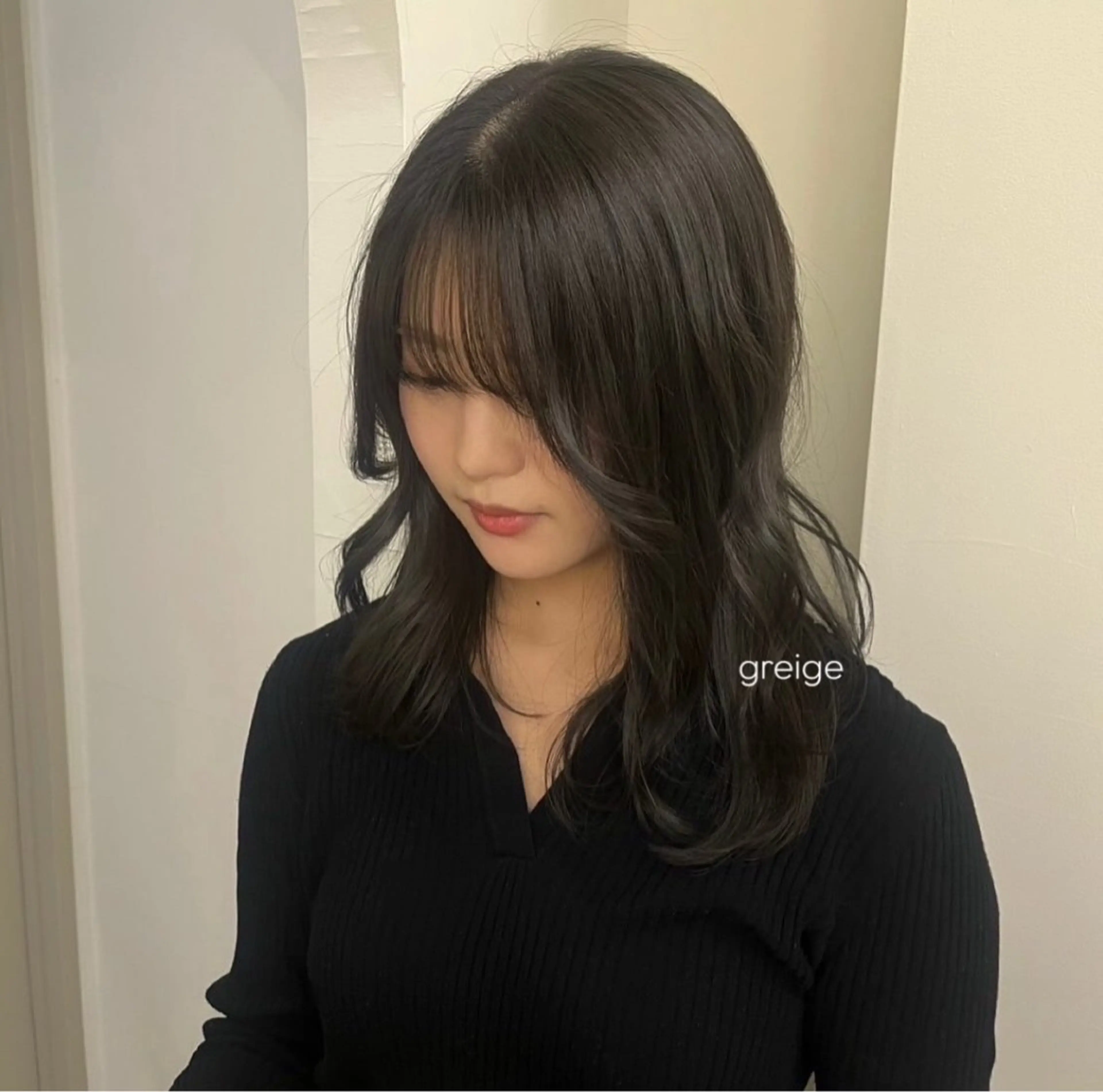 ミディアム 艶髪☆ 秋田 遥華のヘアスタイル