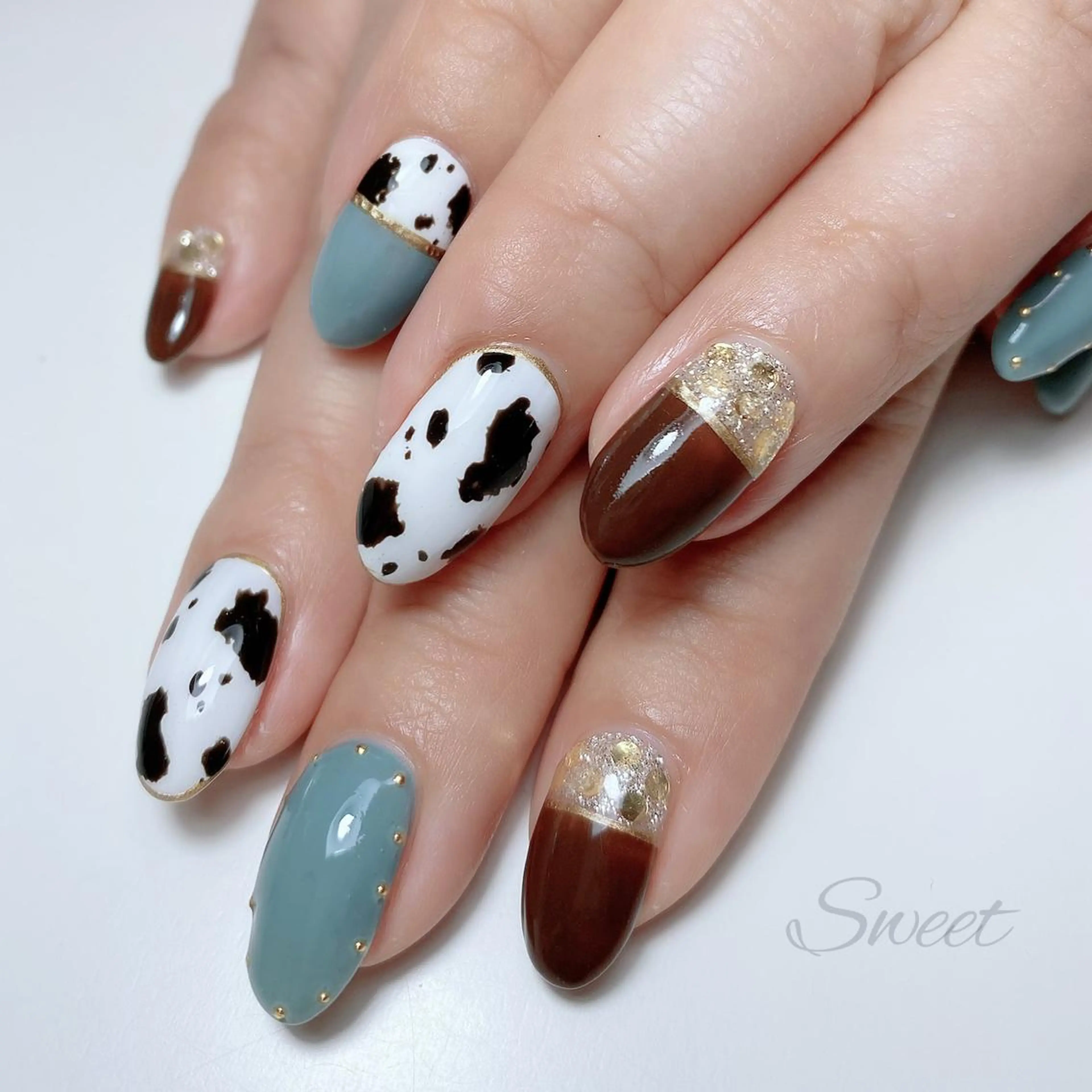 ネイル sweet 仲野陽子のネイルデザイン