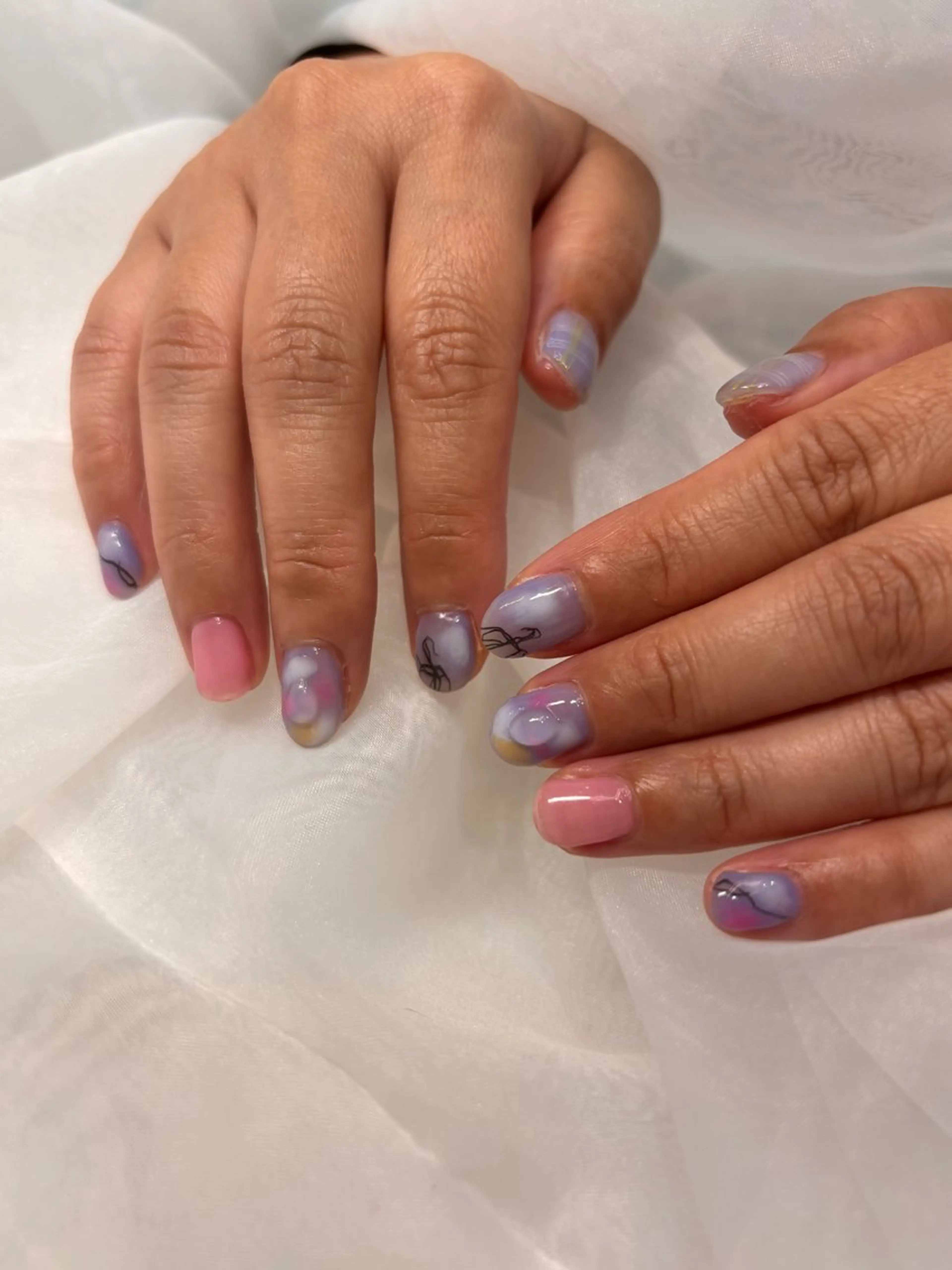 ネイル EYELASH&BODYSALON She'rie by Ange所属・She'rie 美里のネイルデザイン