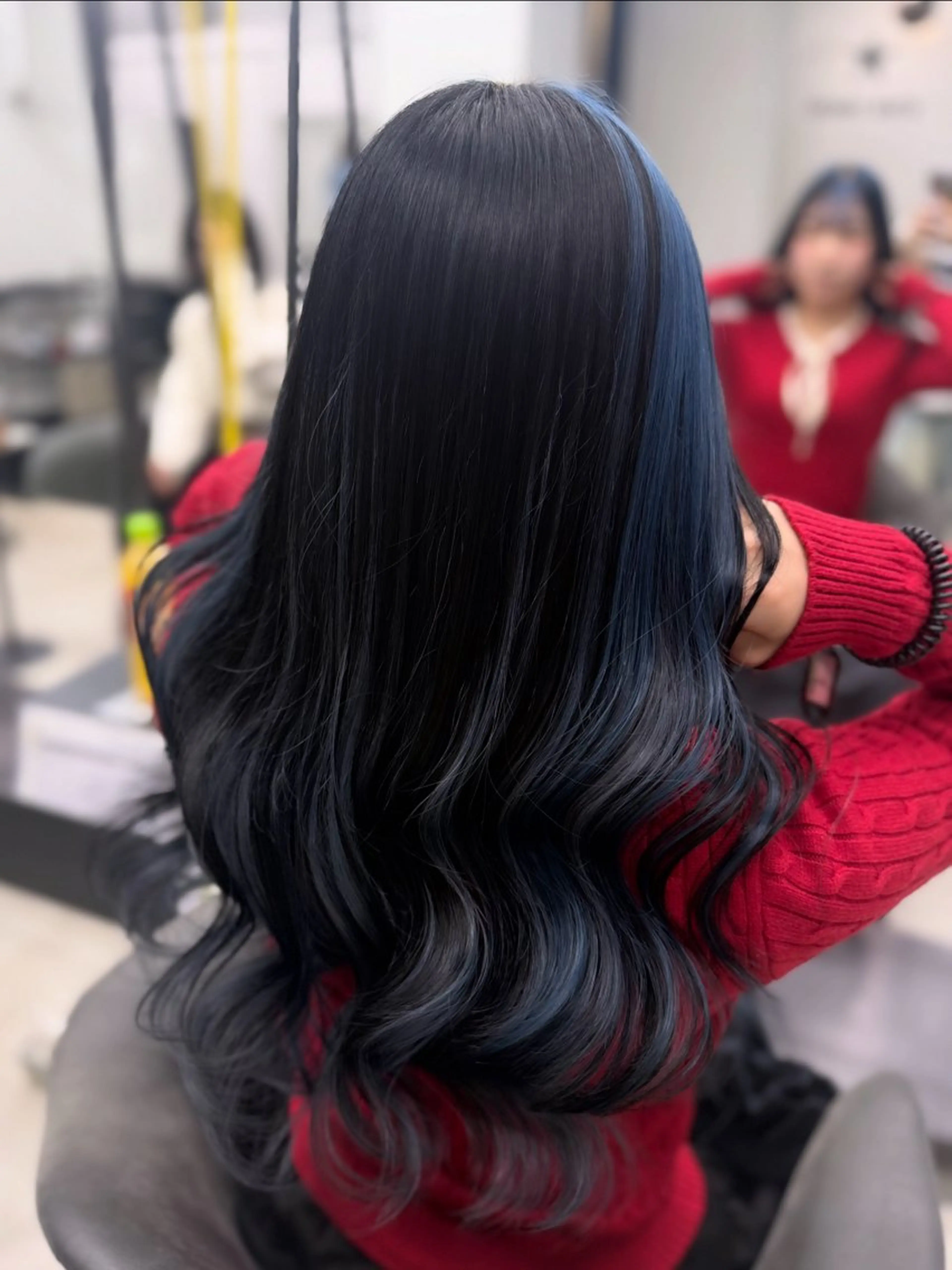 ロング カラー ベージュカラー ブリーチ ケアブリーチ 透明感カラー デザインカラー ヘアカラー トリートメント ハイトーン/髪質改善 🦋KASUGA🖤のヘアスタイル