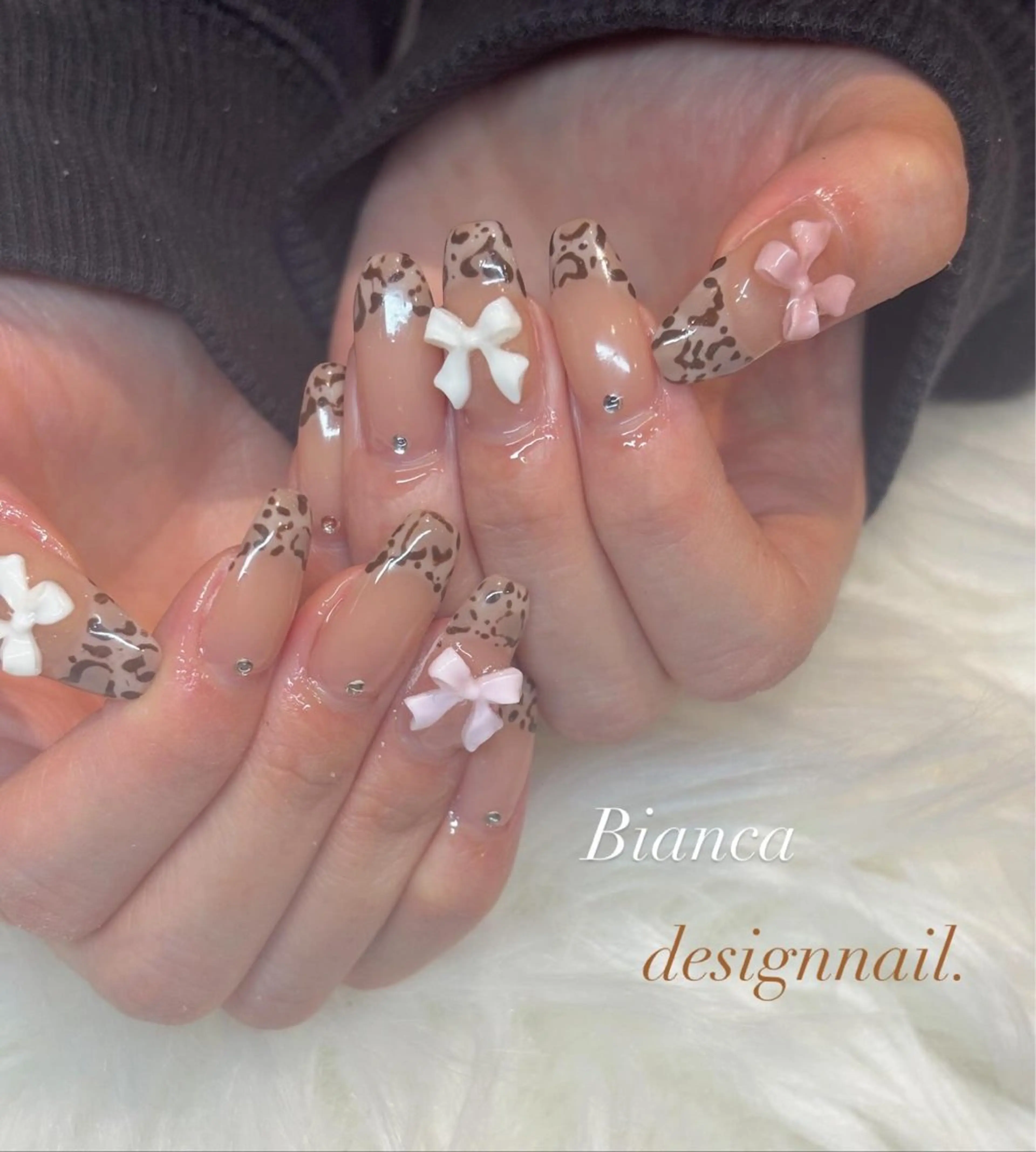 【モニター🔰】オフ込み🎀持ち込みデザイン🎀の写真