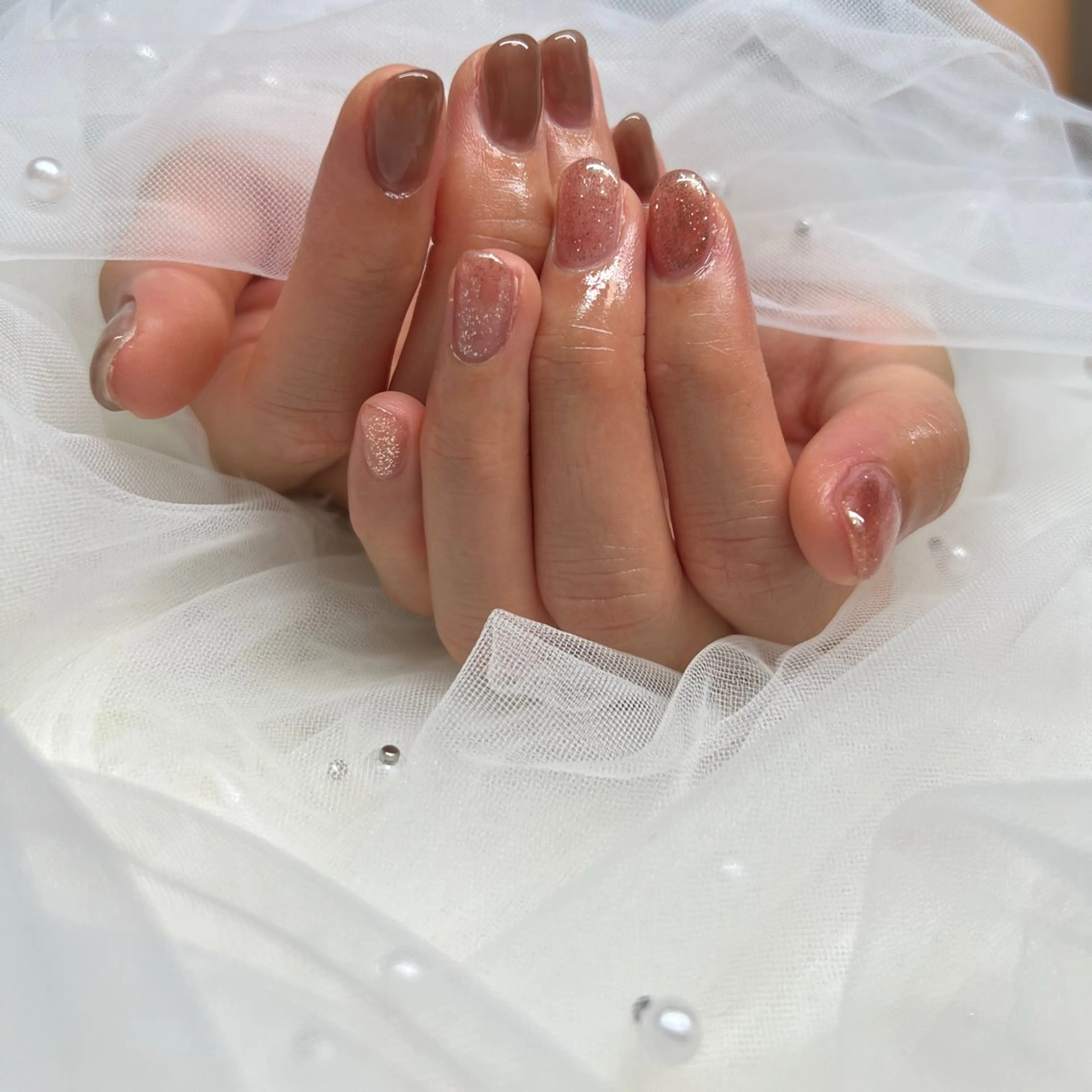 ネイル Jewelry&ecxia所属・村山 はづ妃のネイルデザイン