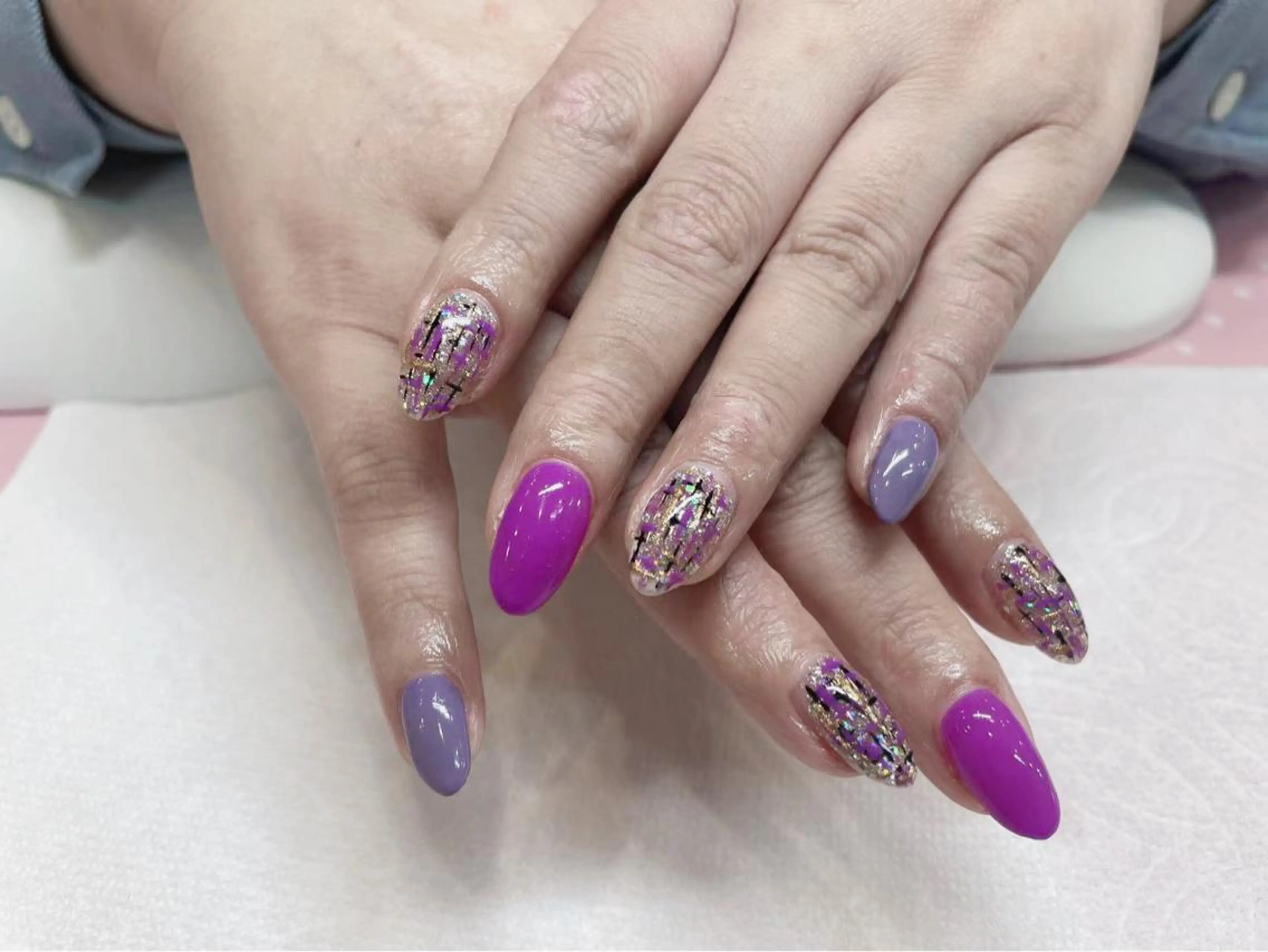 カラー ネイル Ui_Amor (パラジェル)のネイルデザイン