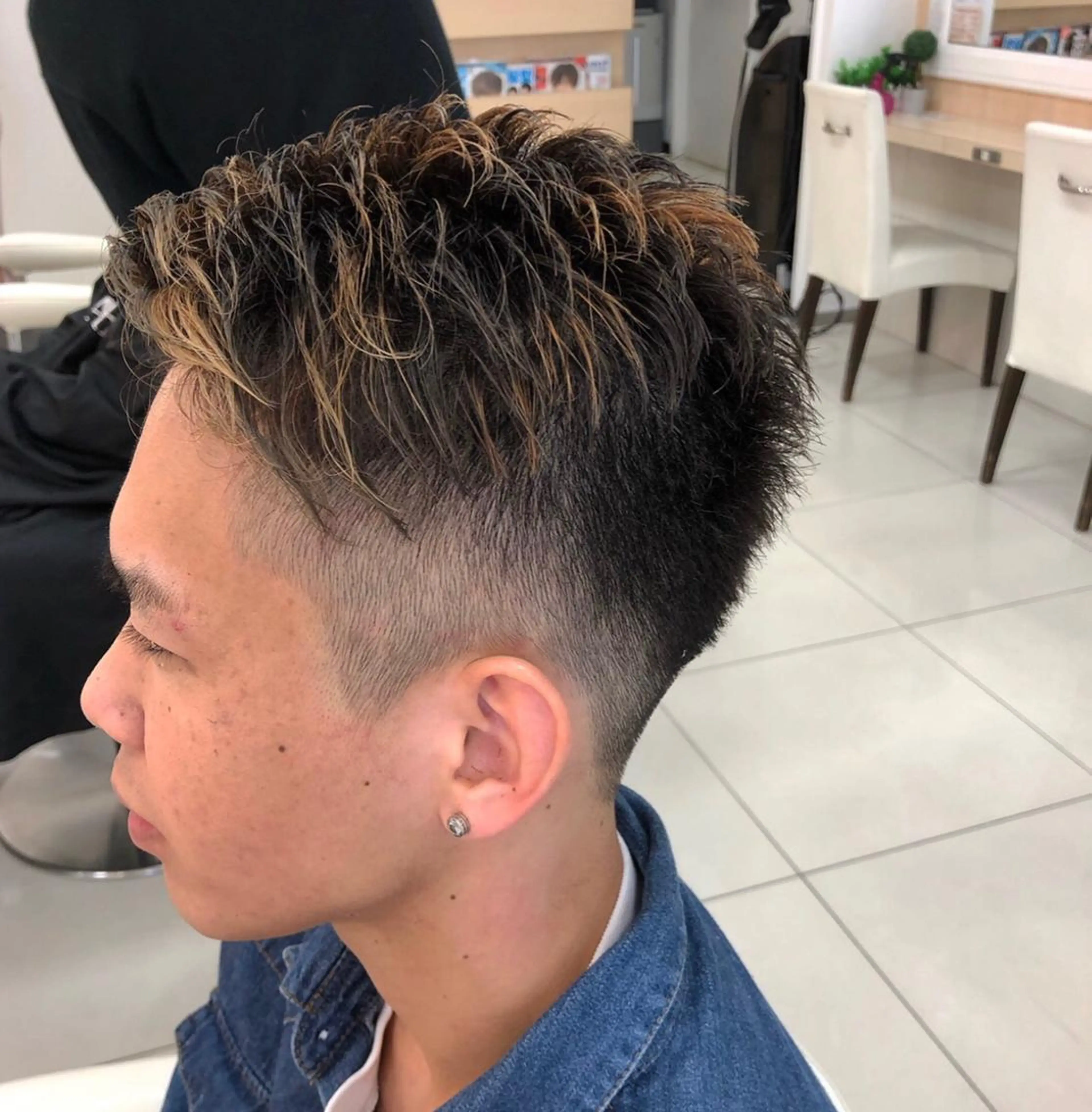 メンズ メンズパーマ特化 👑店長👑間宮👑のヘアスタイル