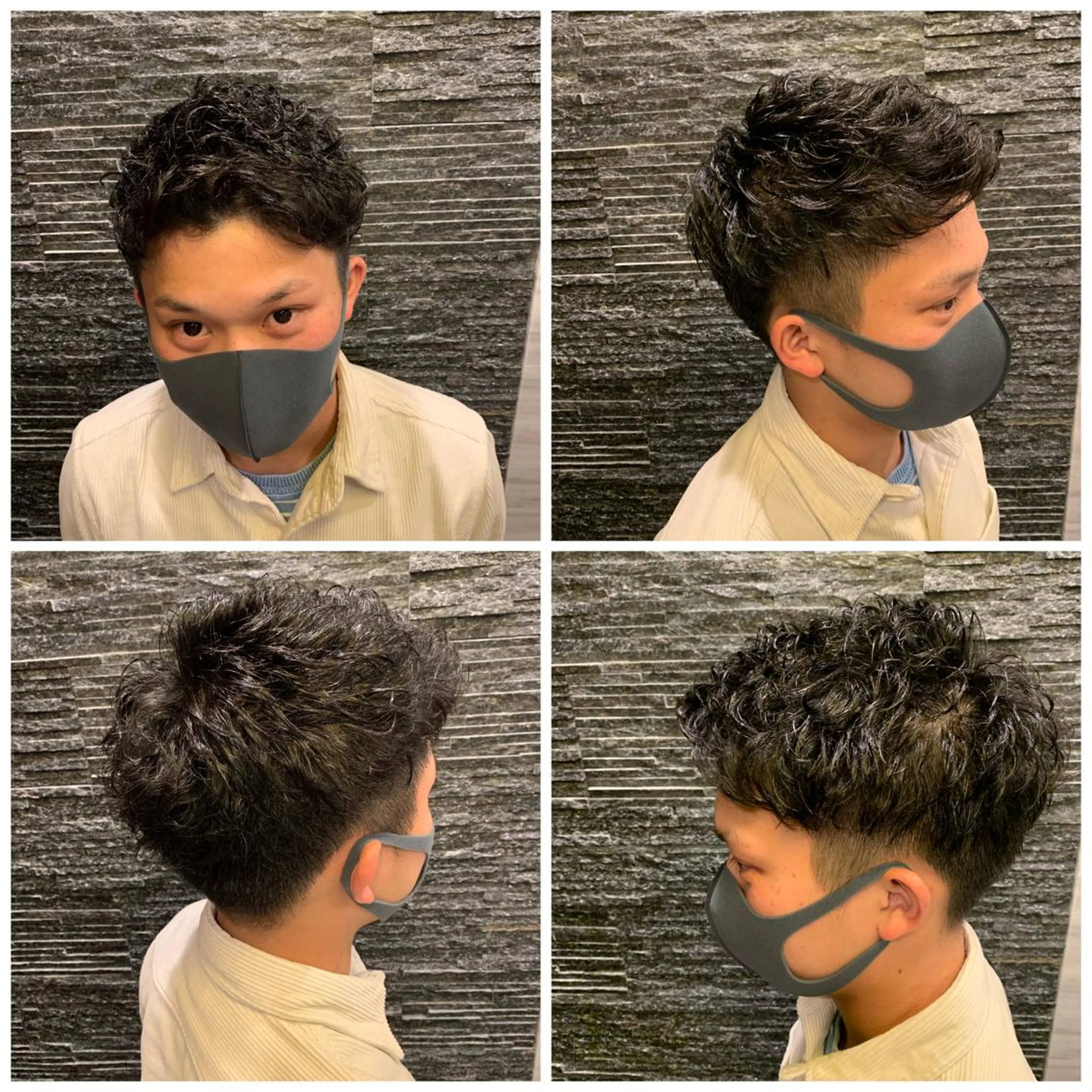 ショート パーマ カット パーマ 高橋 大輔のヘアスタイル