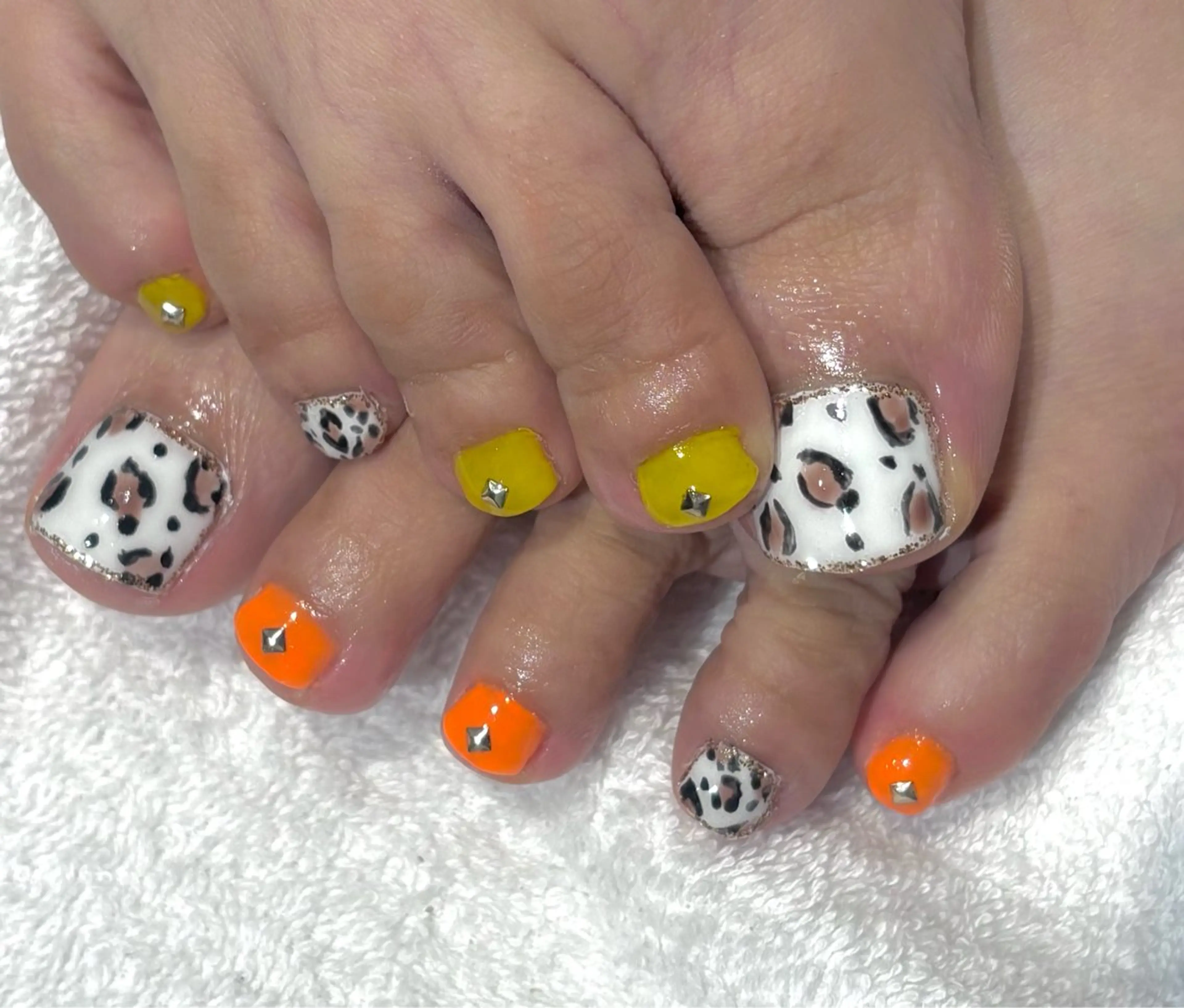 ネイル フットネイル CECIL beauty labo所属・田中 梨奈のネイルデザイン