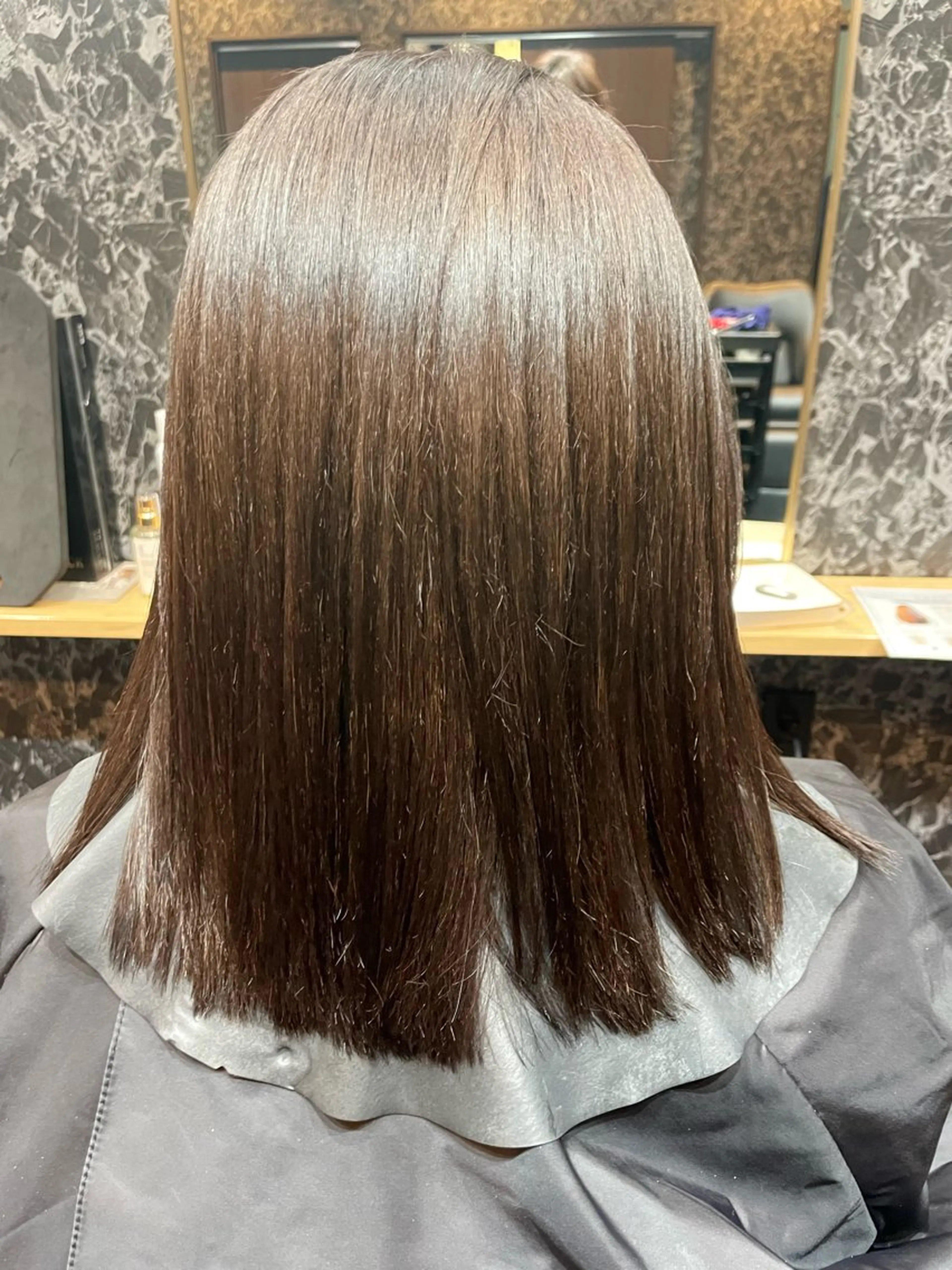 ミディアム カット 縮毛矯正 MSL(My  sweet lord)所属・AIKO MSLのヘアスタイル