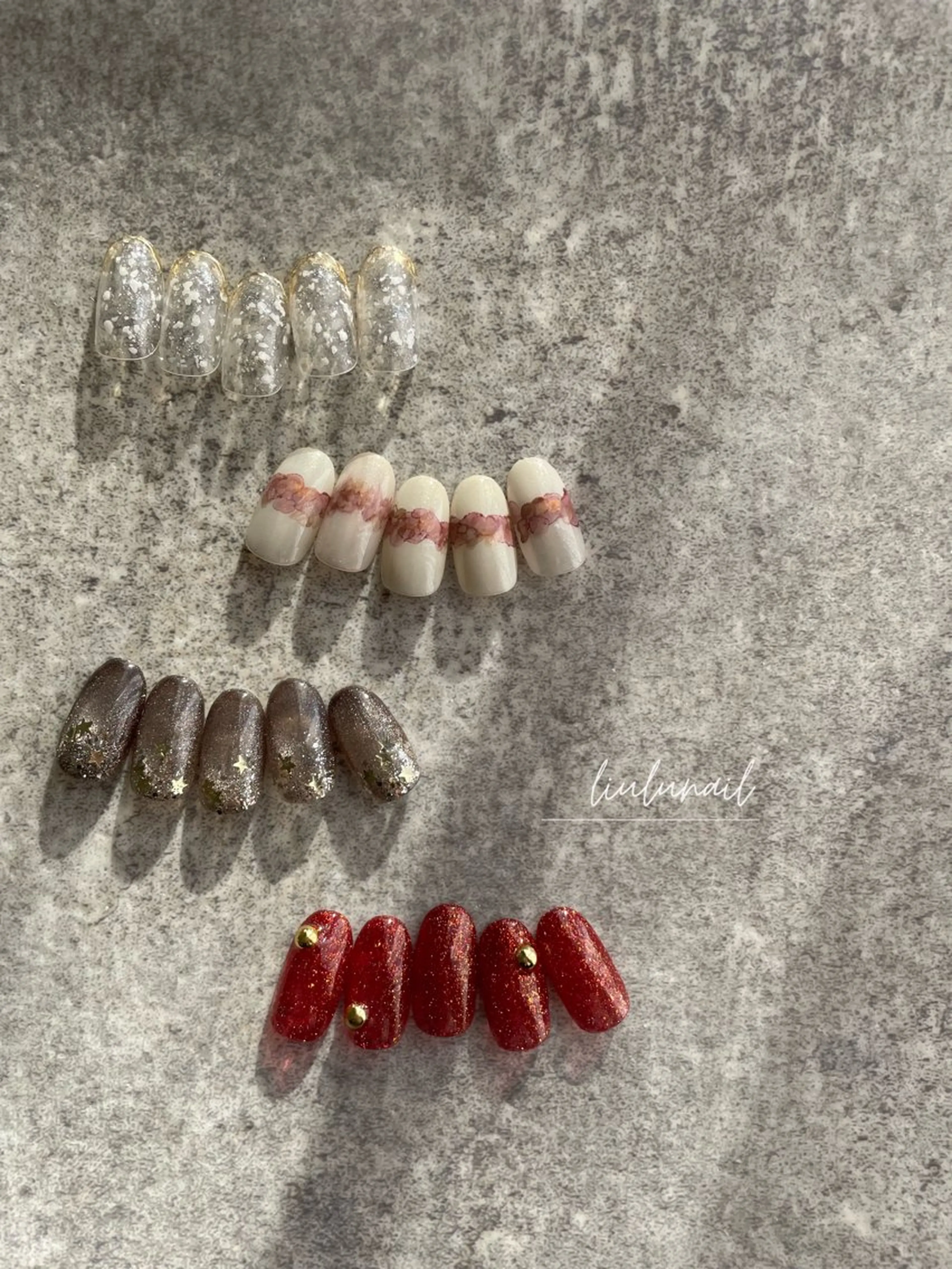 ネイル シンプルネイル liulu nailのネイルデザイン