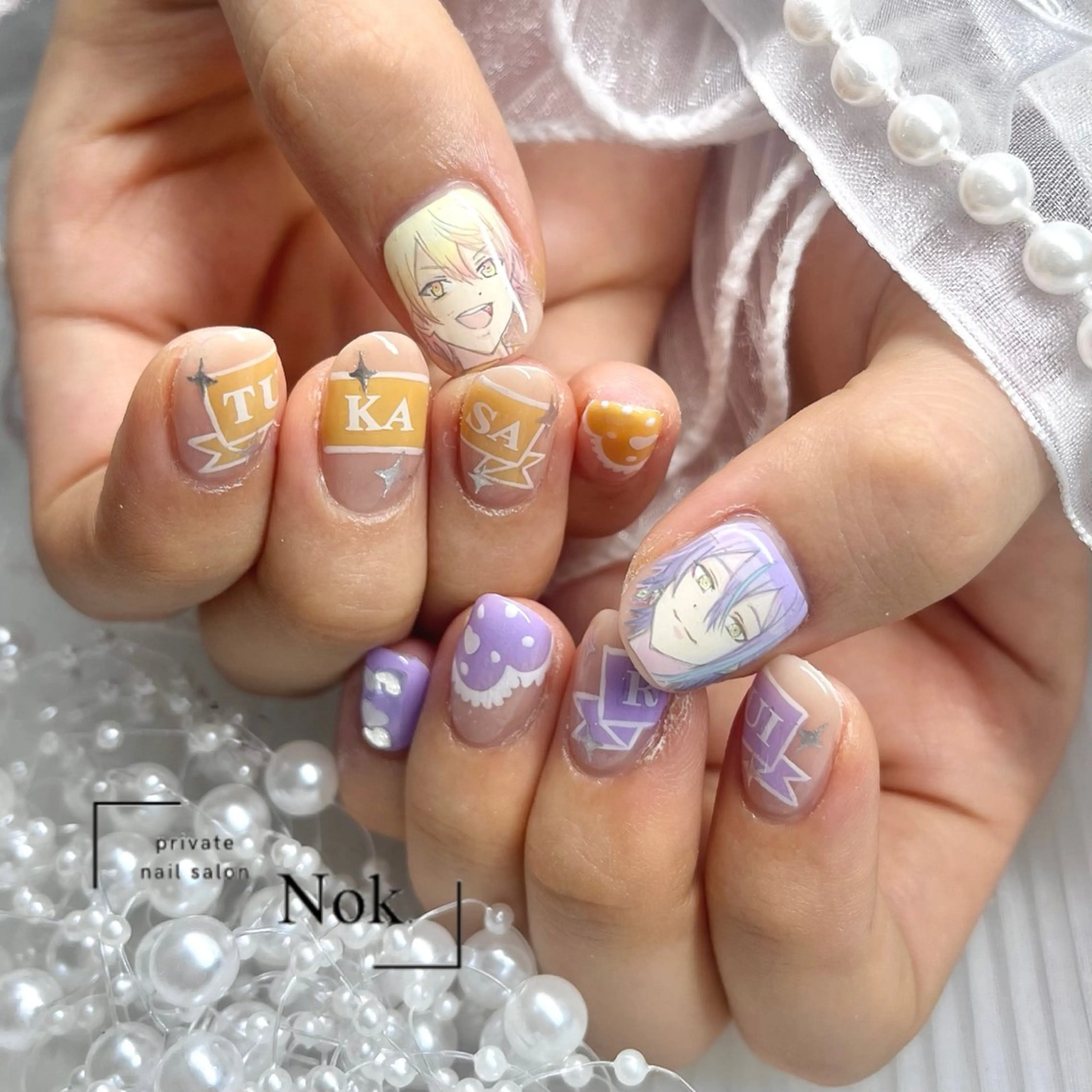 ネイル ハンドネイル 池袋痛ネイル Nok. 渡辺のネイルデザイン