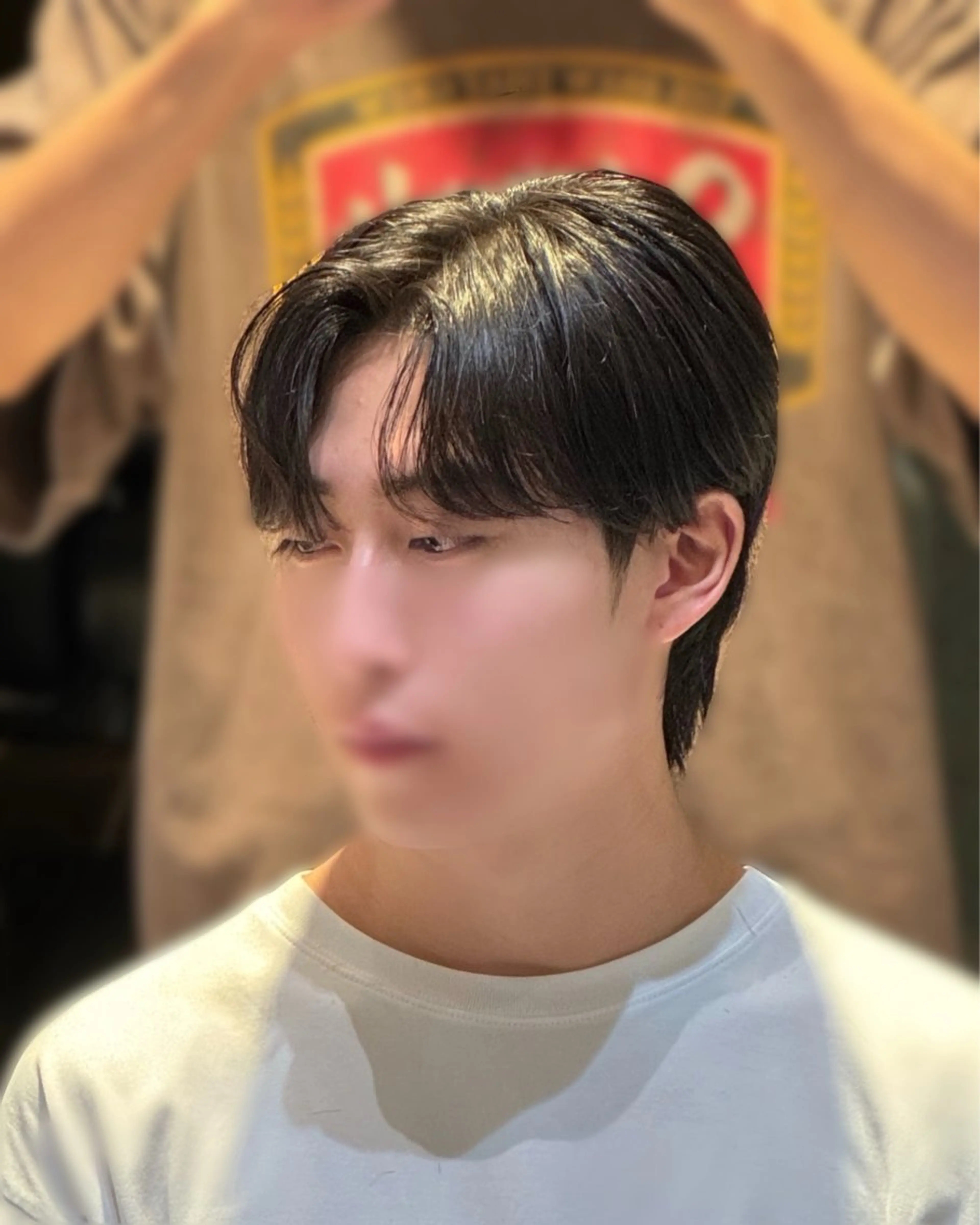 ショート パーマ メンズ YUKI🇰🇷 カルマ／ダウンパーマのヘアスタイル