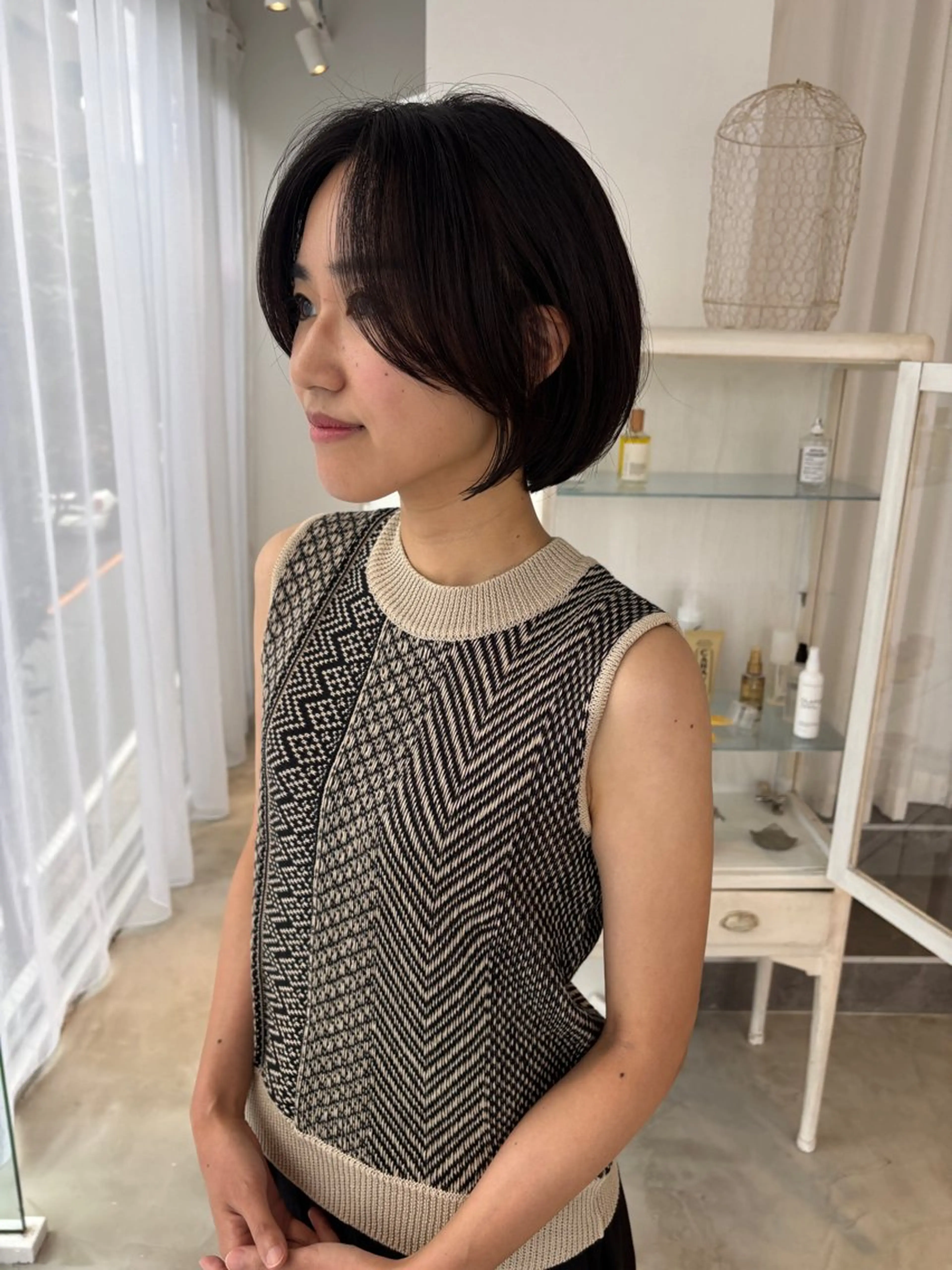 【リピーター】カット+ケアカラー+ショートスパ🫧の写真