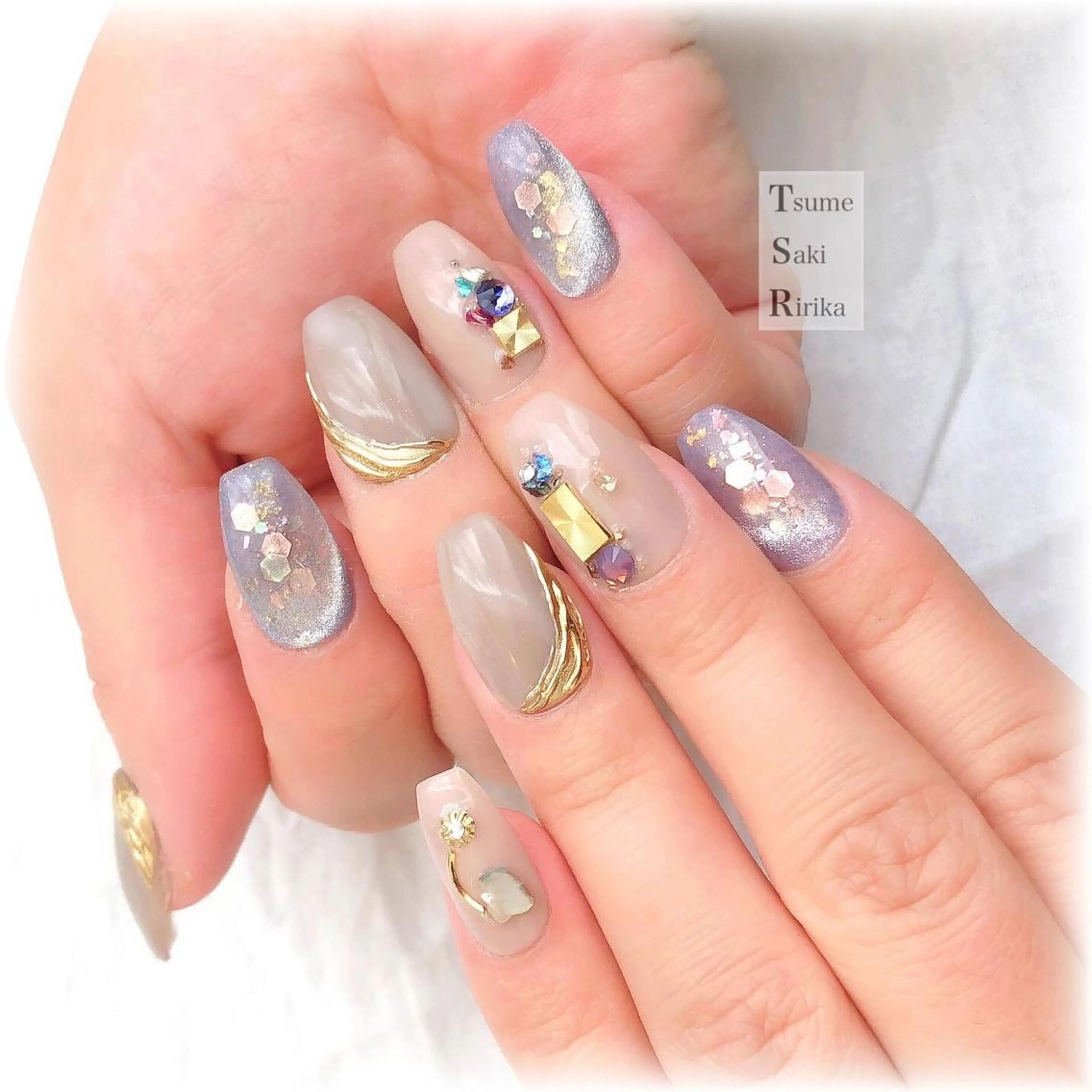 ネイル その他(ネイル) 爪咲 りり花のネイルデザイン