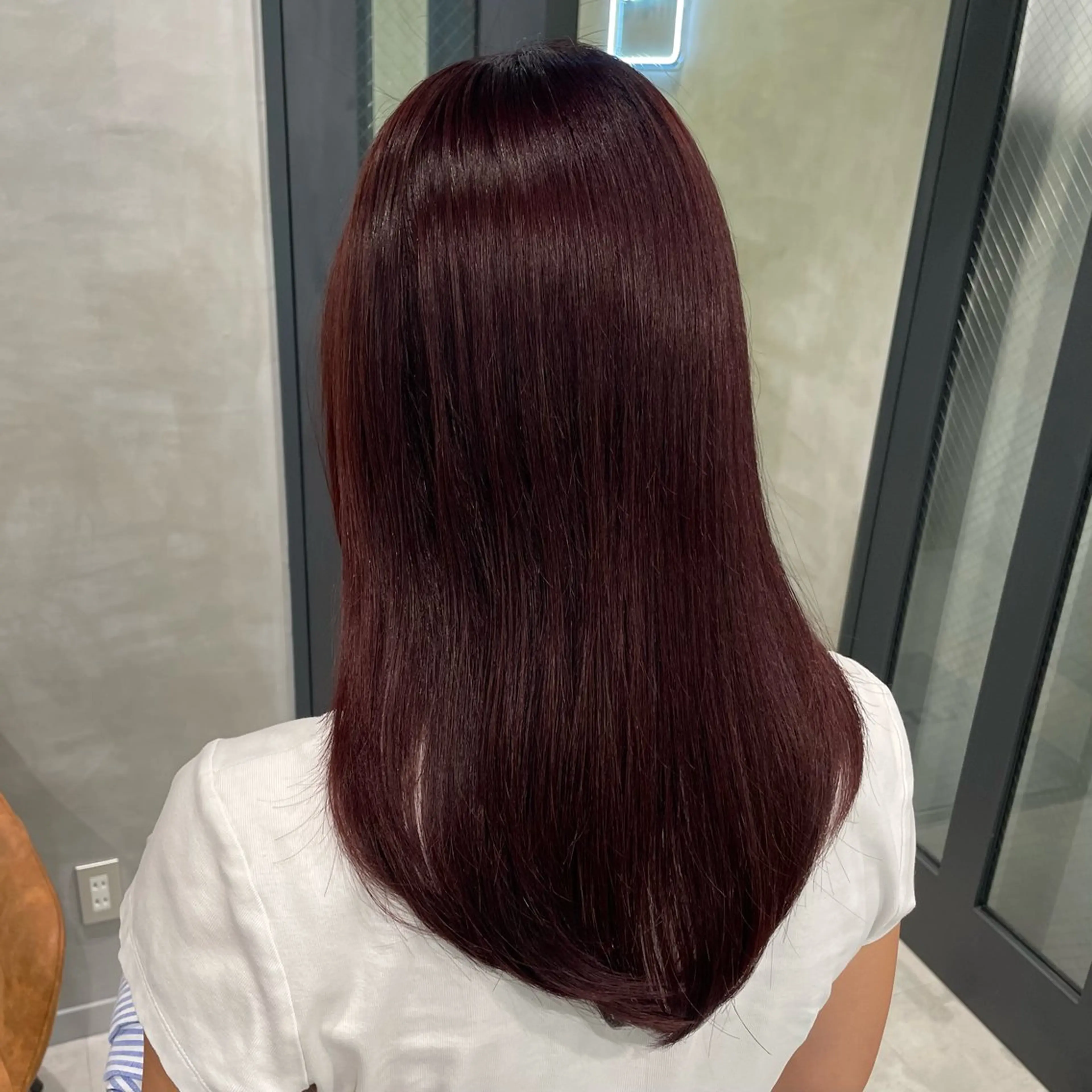 ロング カラー カット ヘアカラー ヘッドスパ ヘアセット 暖色レイヤー 🥀REIRIのヘアスタイル