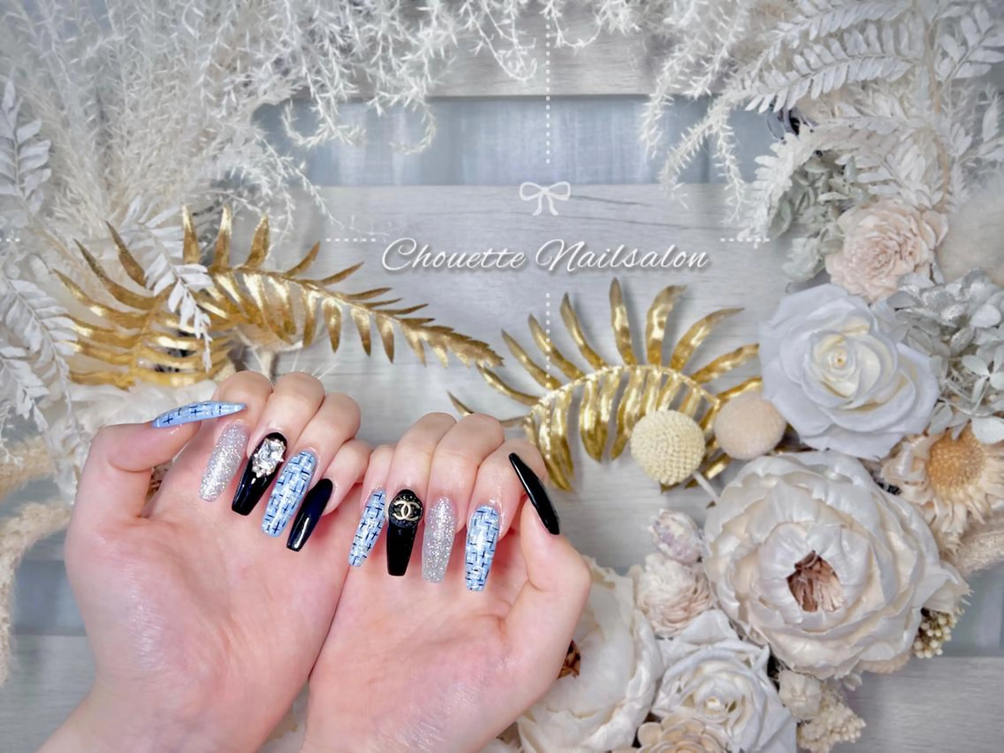 ロング ハンドネイル Chouette Nailのネイルデザイン