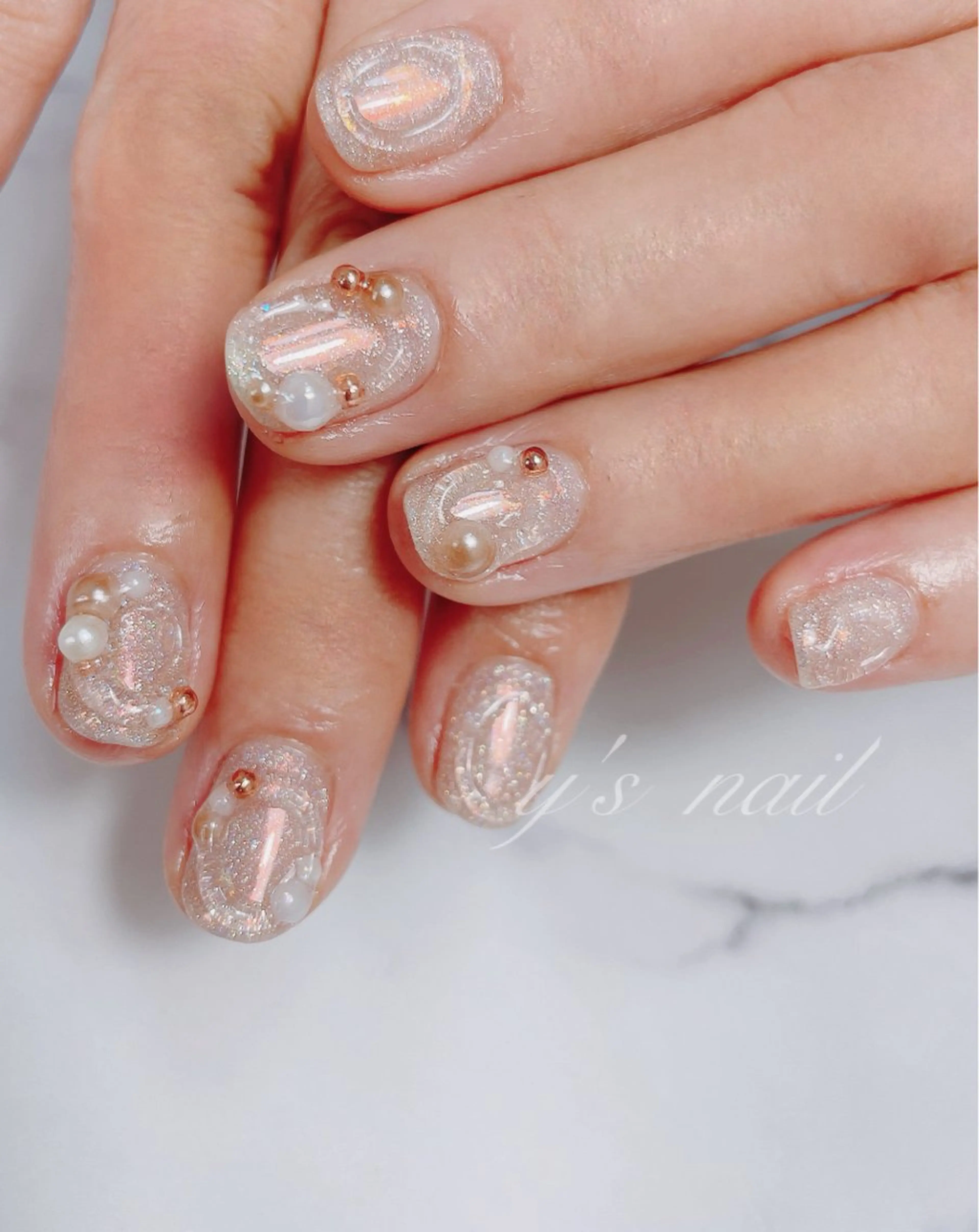 ネイル アートネイル ハンドネイル y’s nail所属・y’s nail ✧ゆきのネイルデザイン