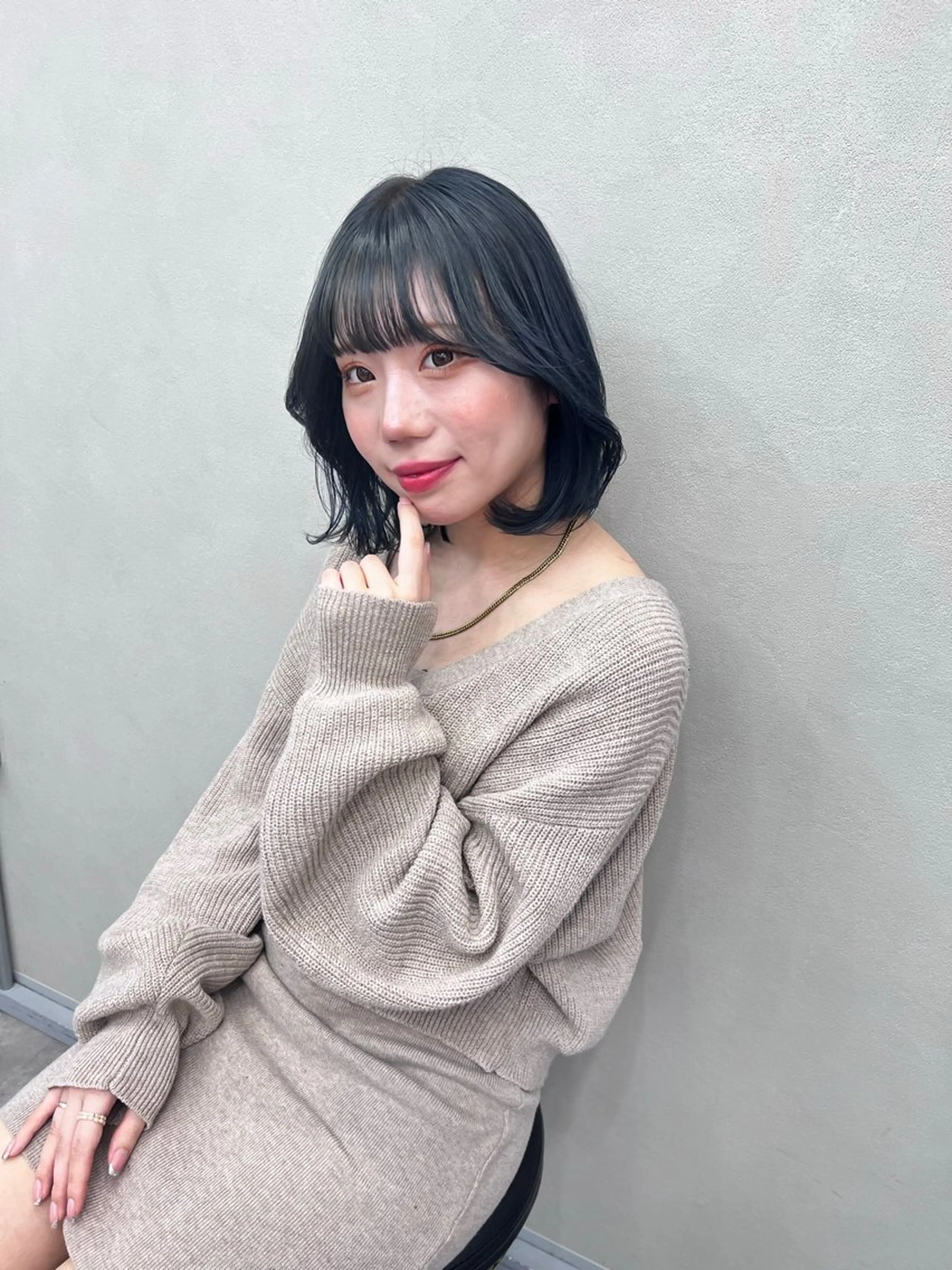 ミディアム 橋口 亮平のヘアスタイル