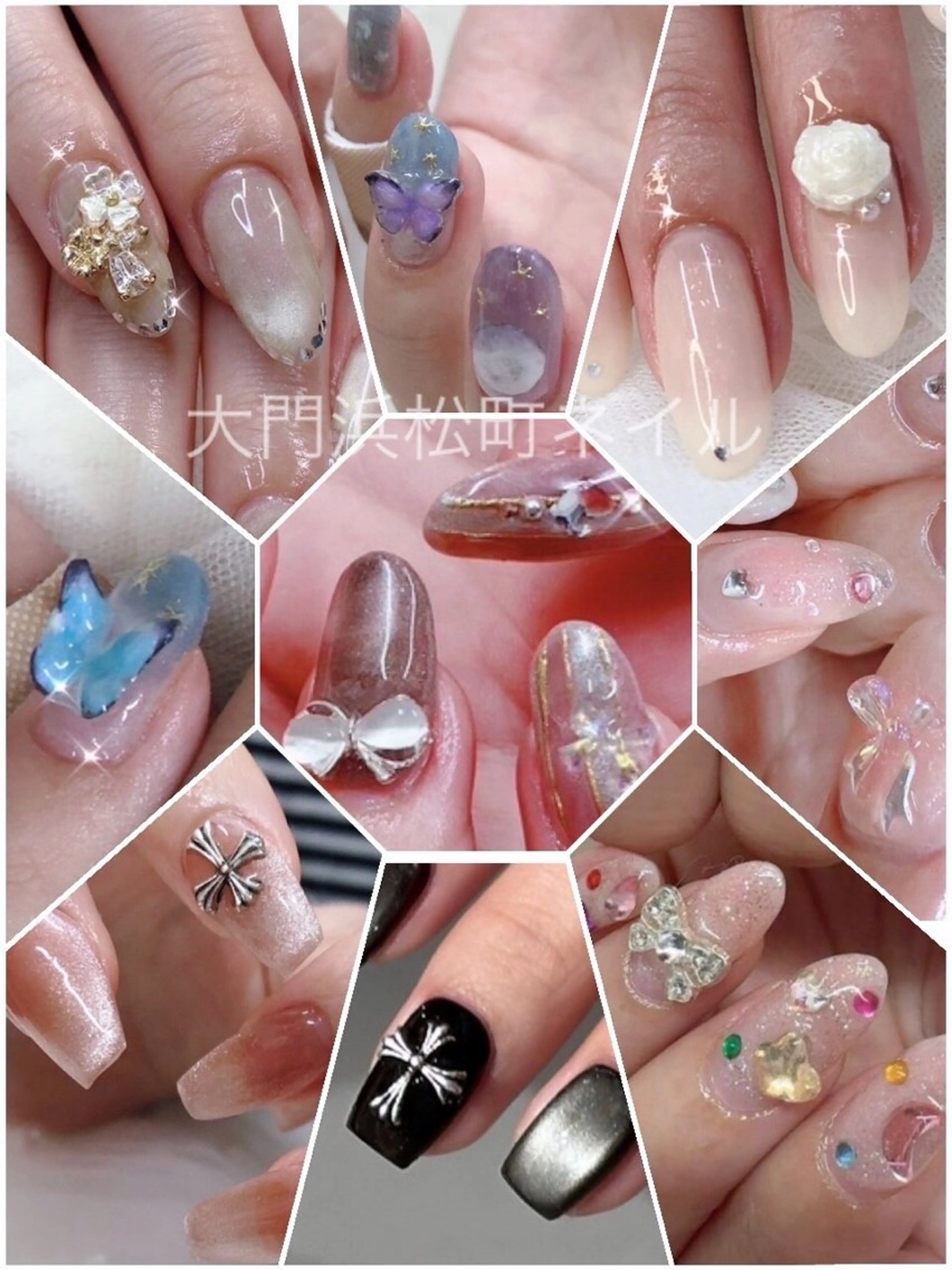 ネイル フットネイル ゴールド マグネットネイル ミラーネイル 持ち込み ハンドネイル ハンドケア 大門浜松町 ネイルのネイルデザイン