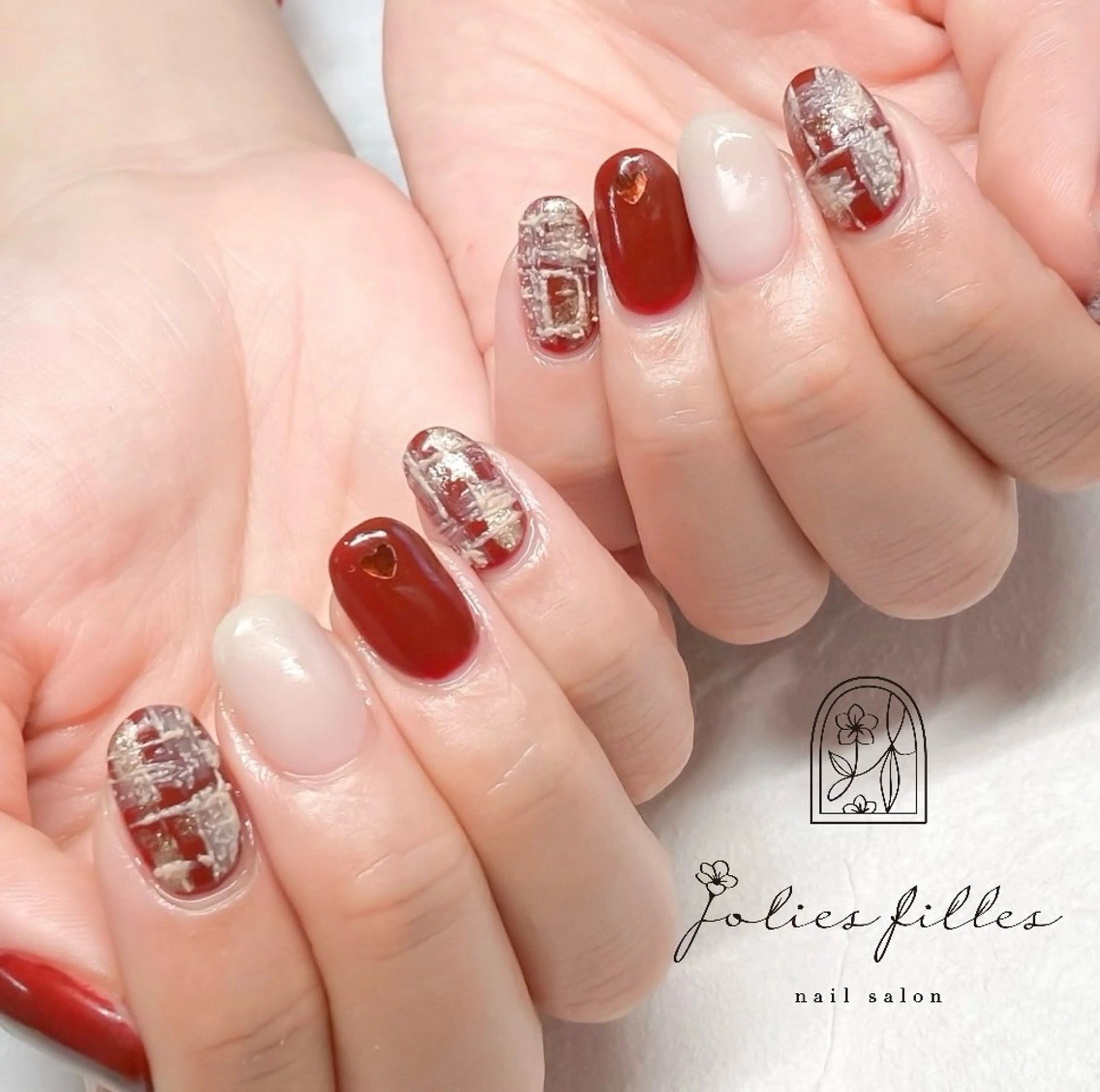 ネイル ハンドネイル ジョリフィーユ 中出のネイルデザイン