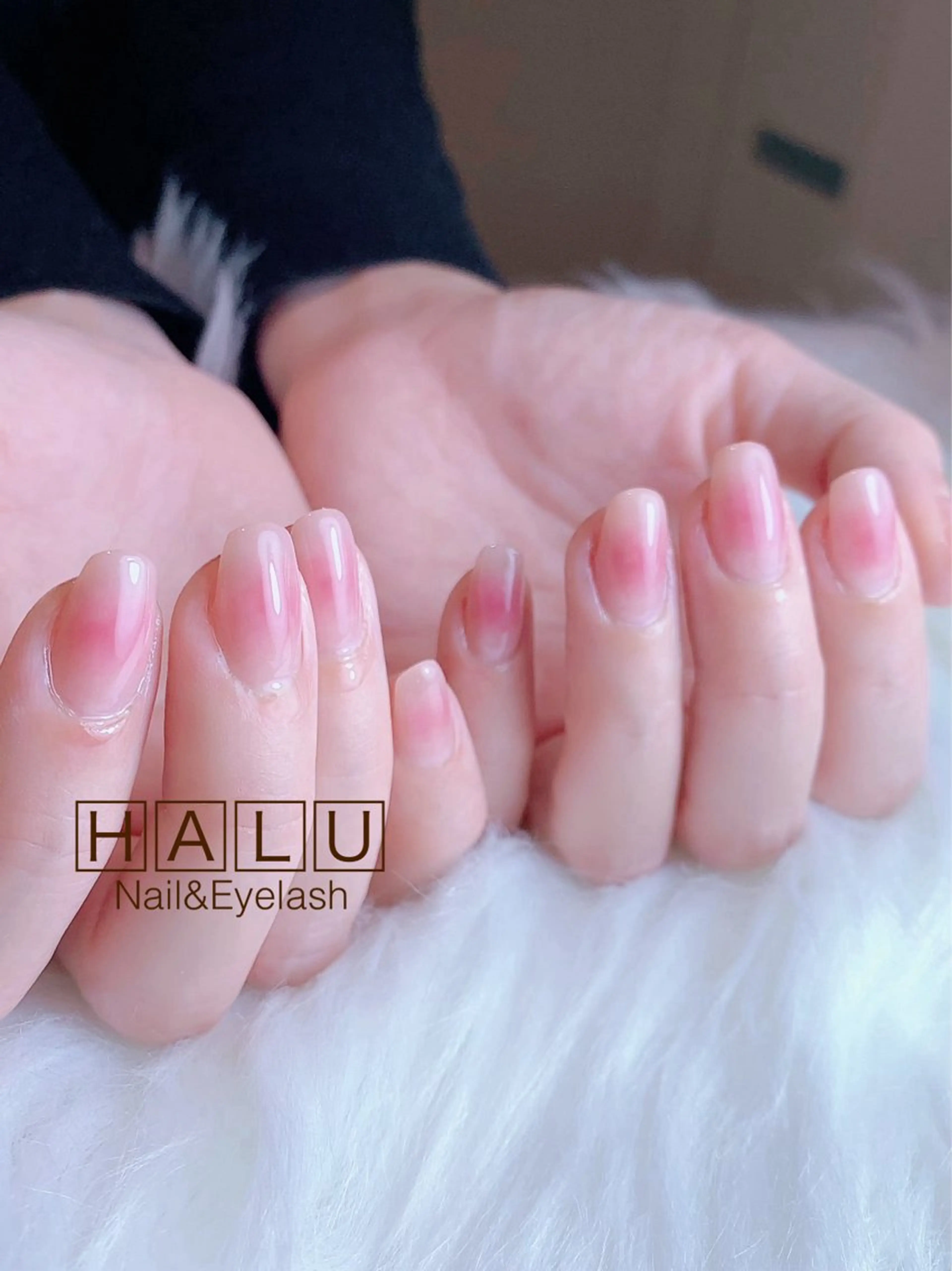 ネイル チークネイル HALU ハルのネイルデザイン