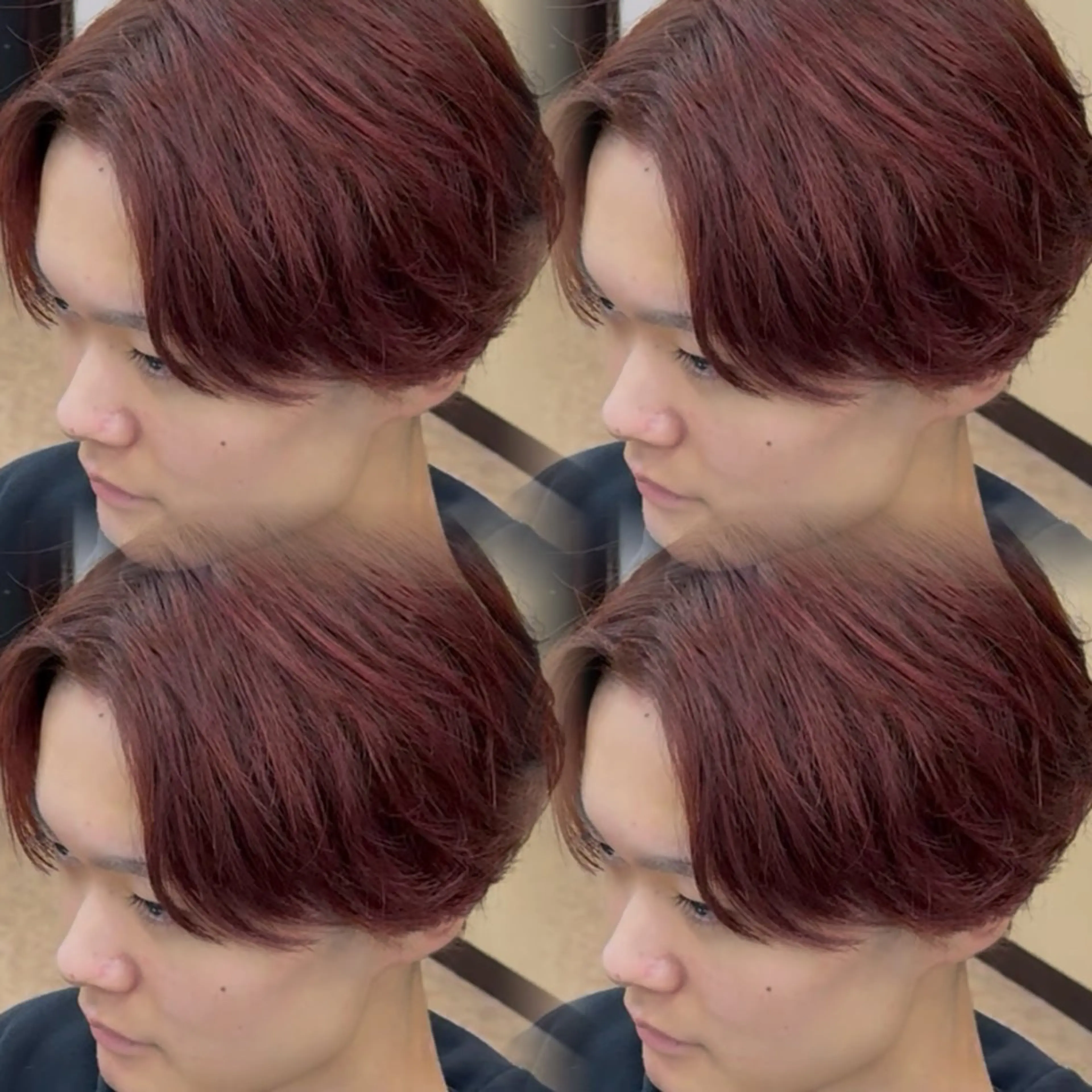 ミディアム メンズ メンズブリーチ カット ヘアカラー 焼津メンズパーマ特化 大石雄生のヘアスタイル