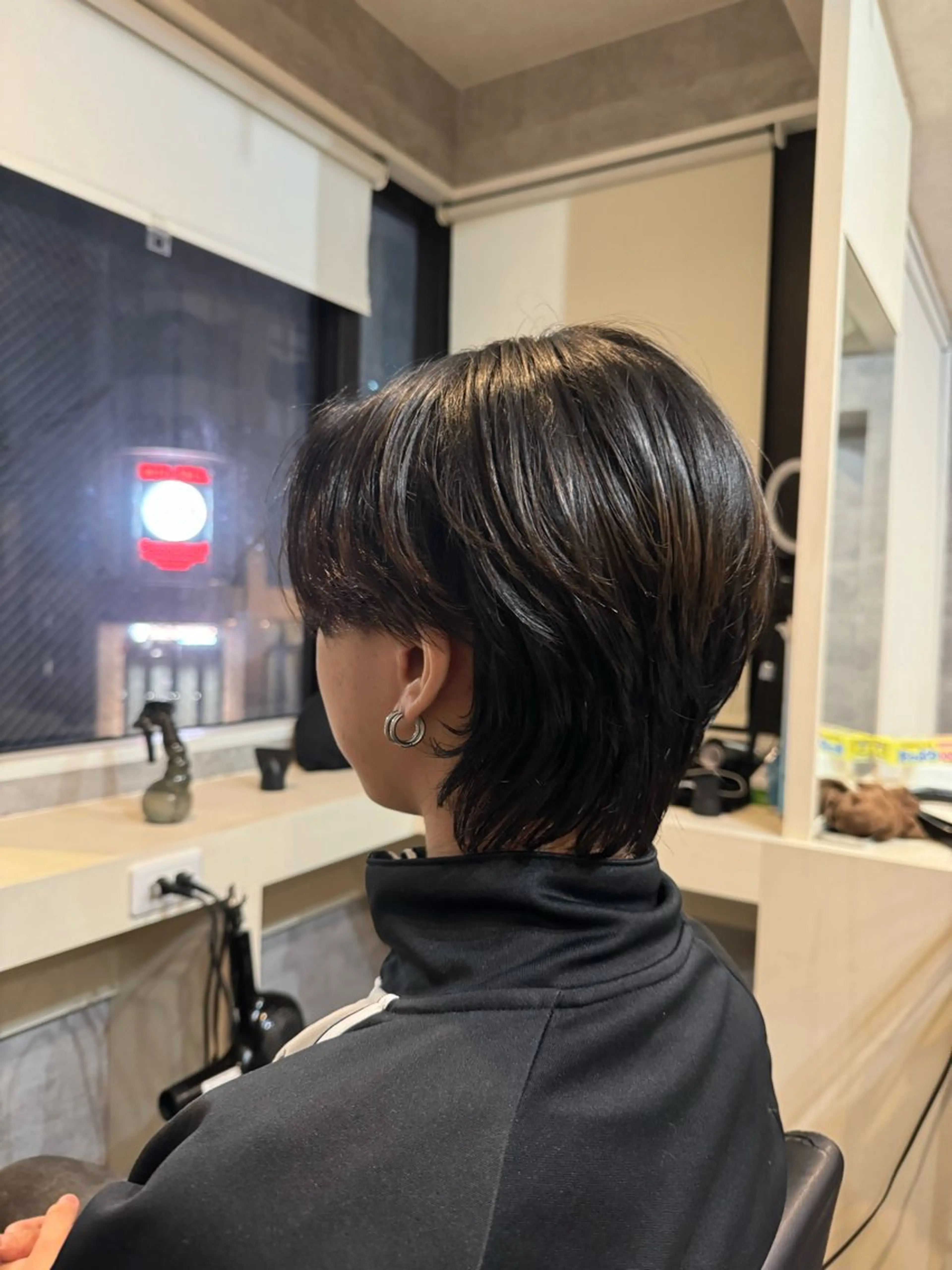 ミディアム メンズ BEL所属・三池 ブルノのヘアスタイル