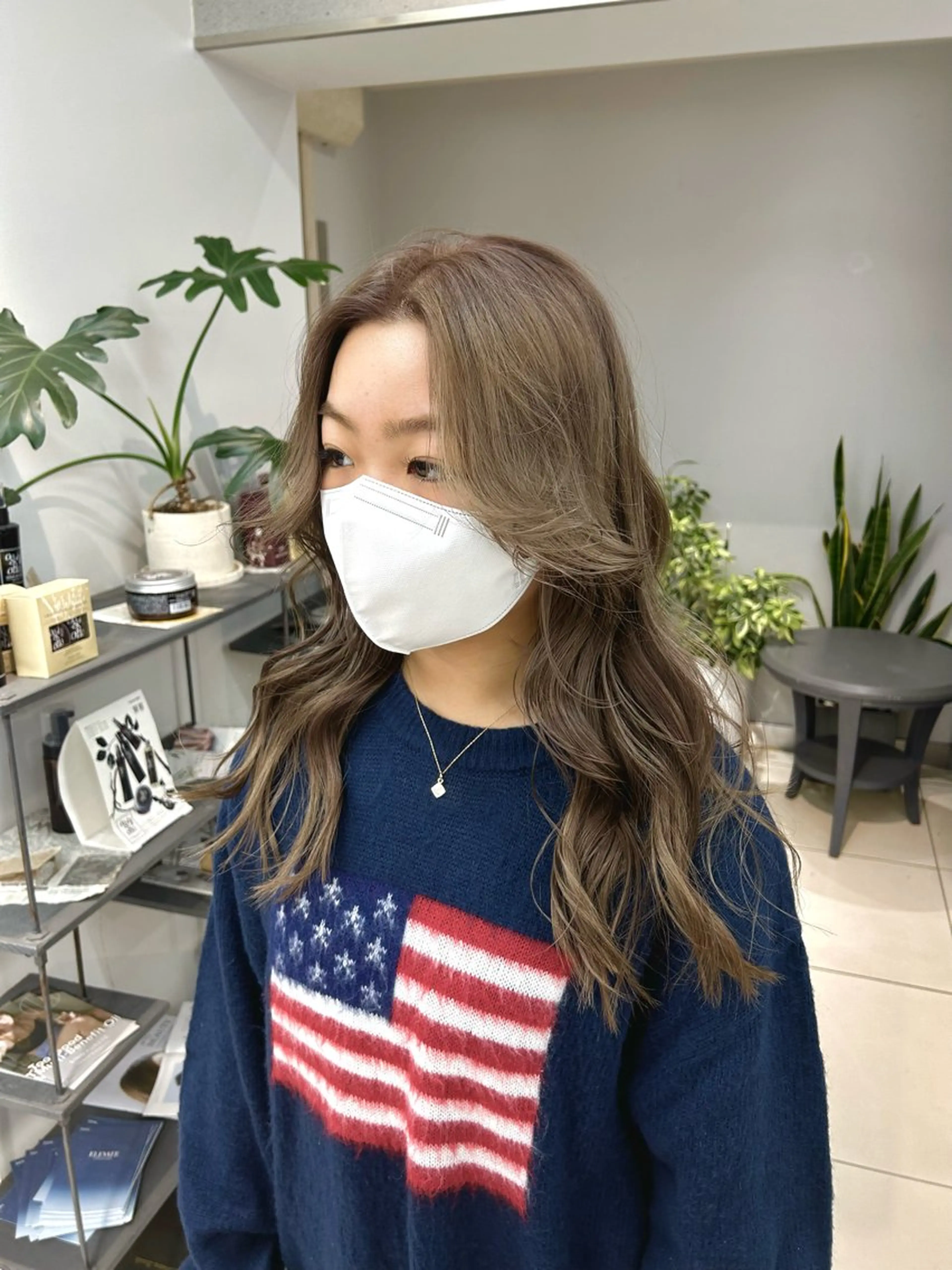 ロング レイヤー×ツヤカラー 渋谷/kougaのヘアスタイル